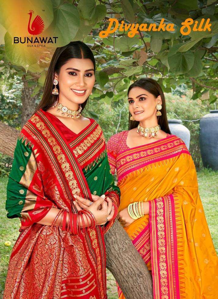 BUNAWAT DIVYANKA SILK Surat saree wholesale price list