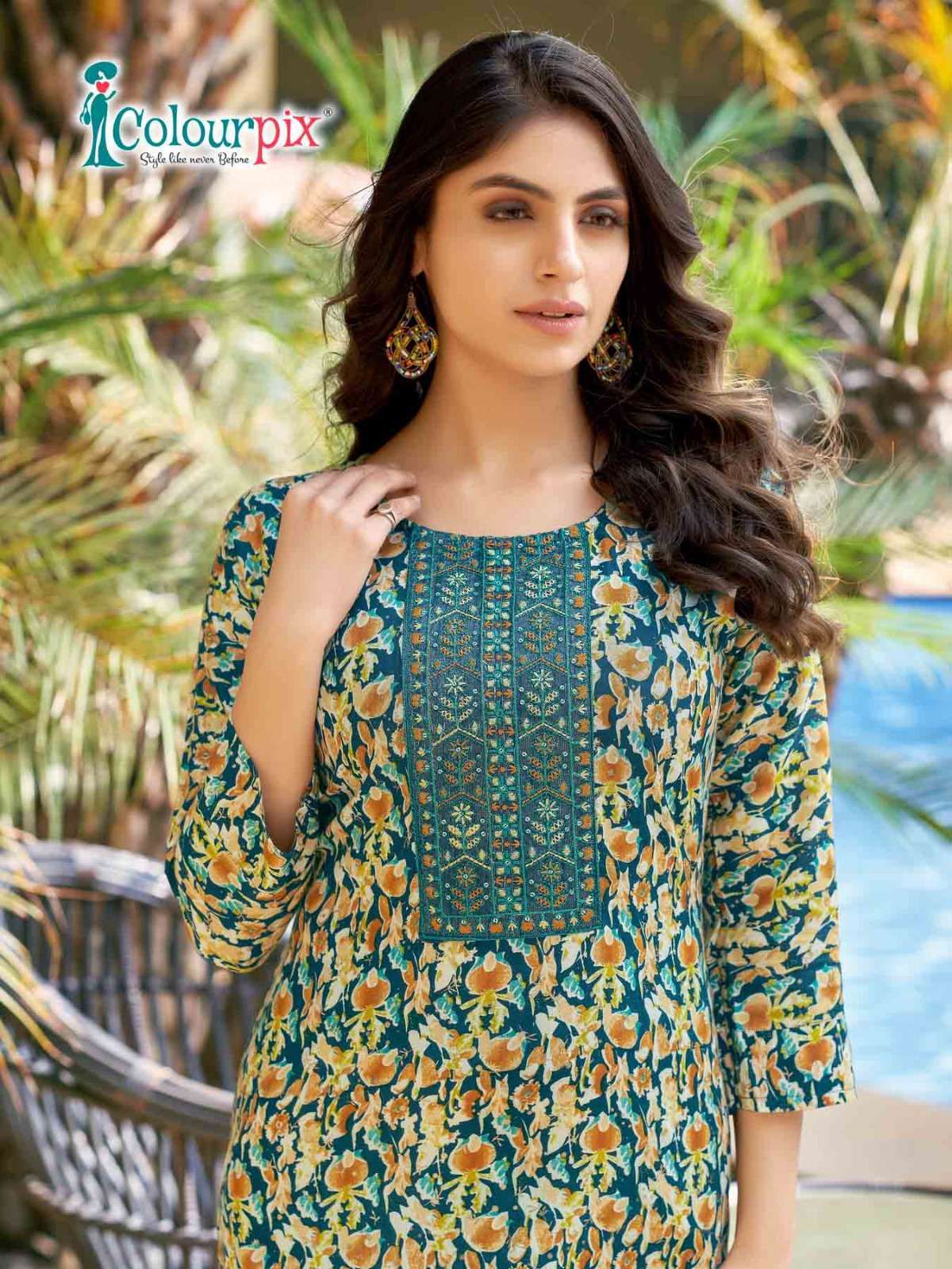 COLOURPIX Rolex Vol.1 Wholesale Kurtis manufacturers