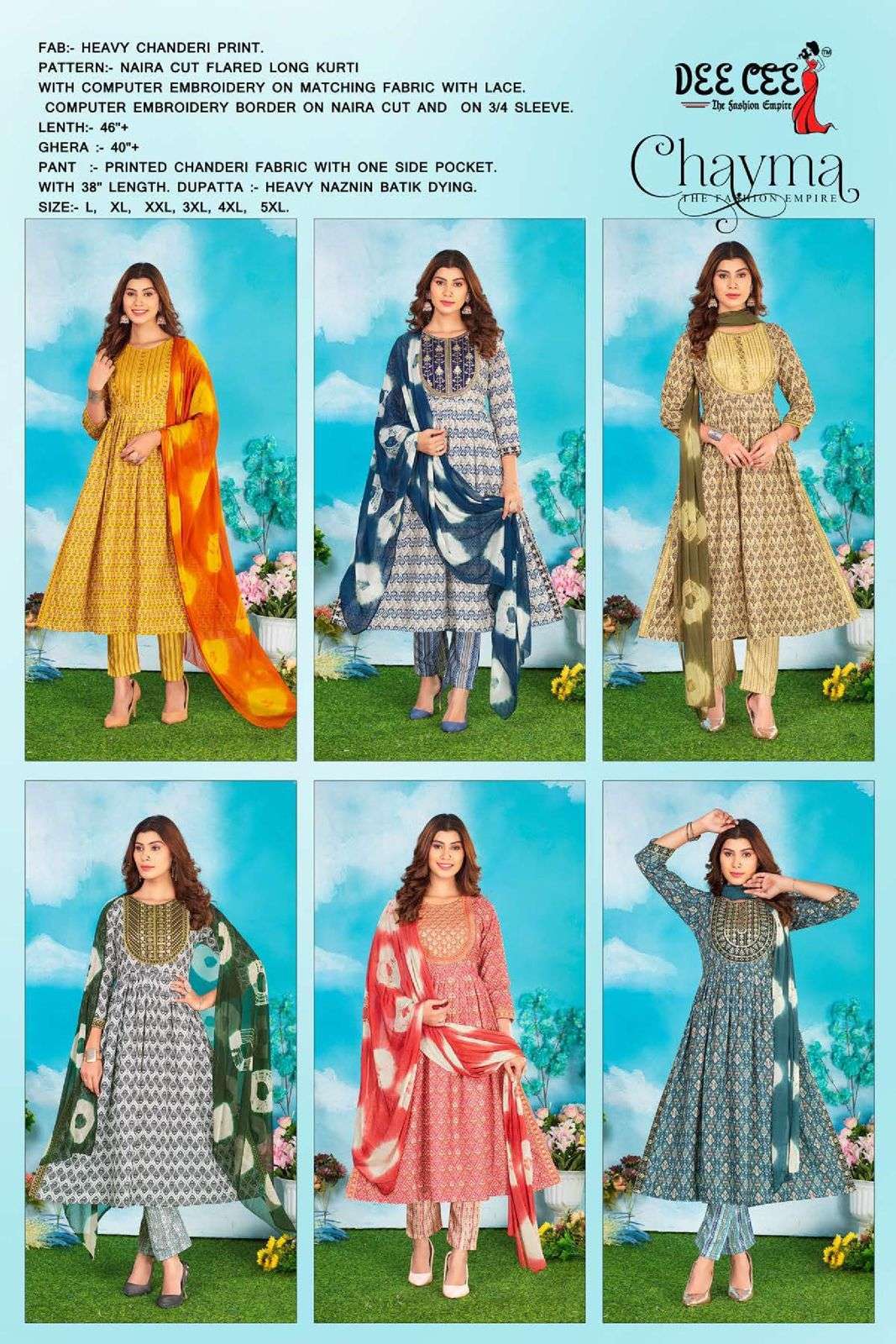DEECEE CHAYMA  Kurti manufacturers in India