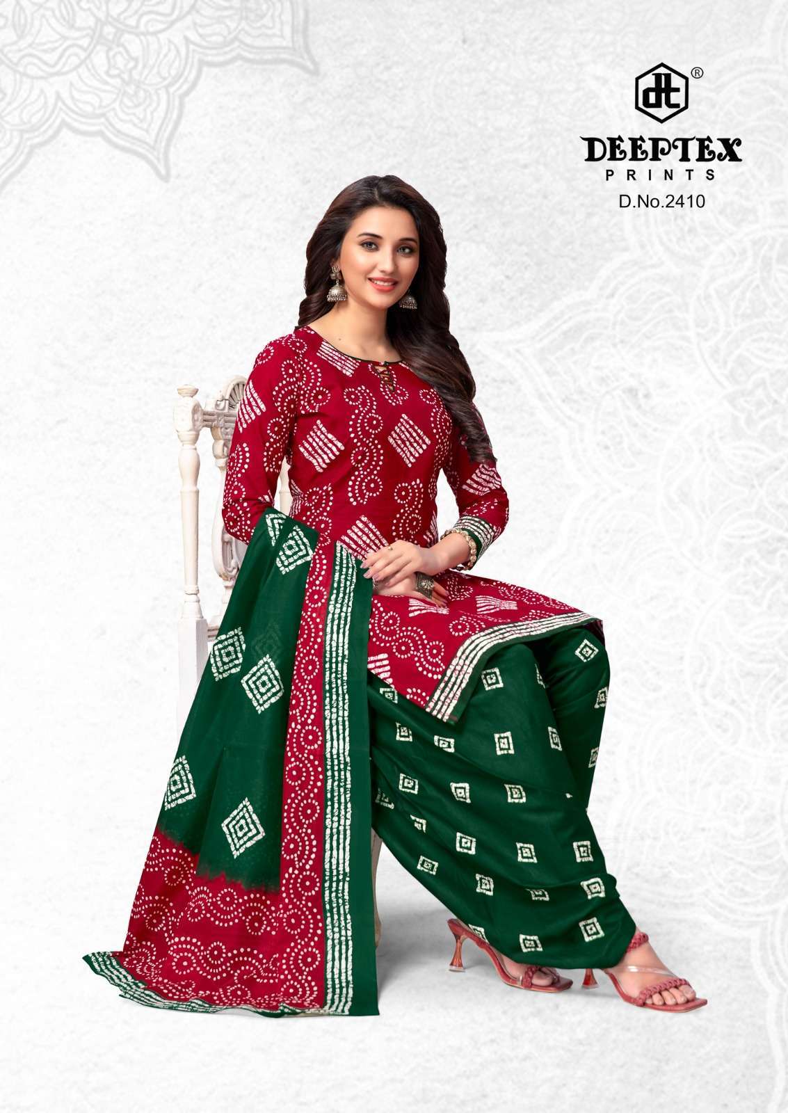 Deeptex Batic Vol-24 Unstitched Fancy Dress Material in Surat