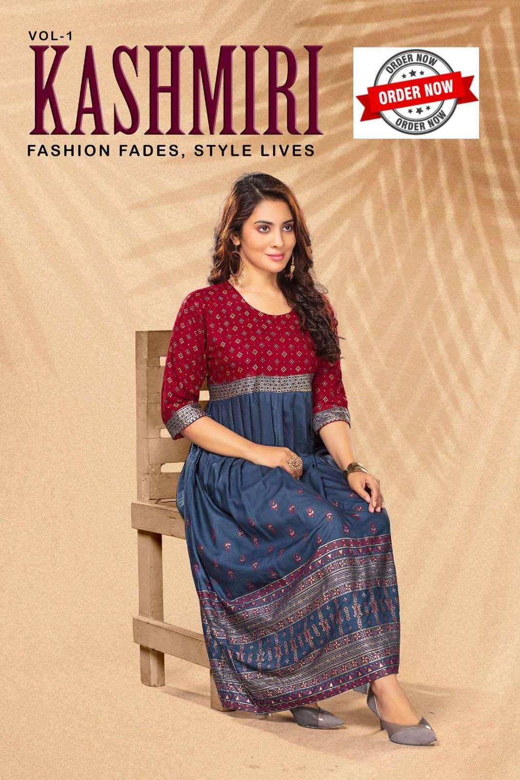 FT KASHMIRI VOL.1  Kurti manufacturers and suppliers