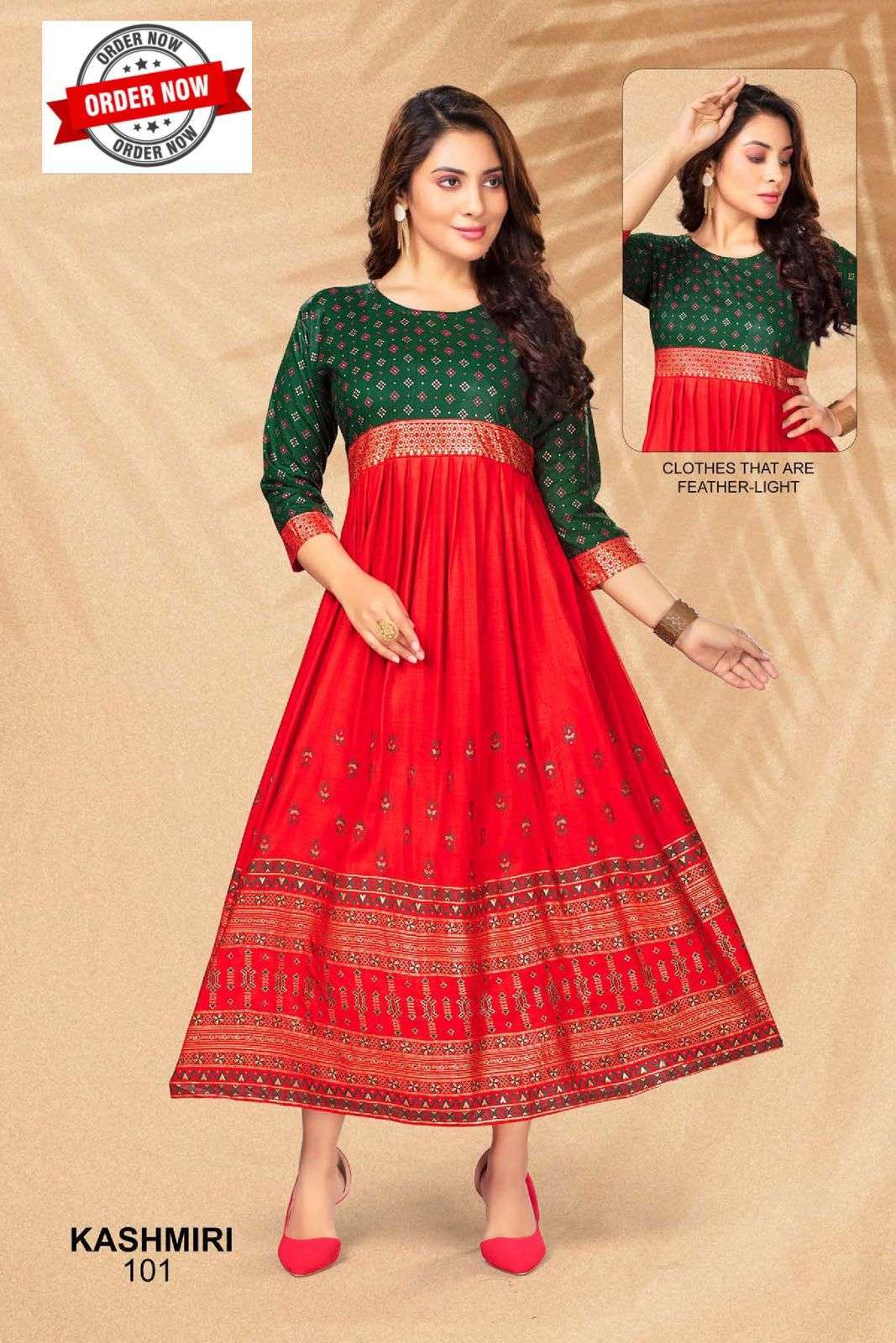 FT KASHMIRI VOL.1  Kurti manufacturers and suppliers