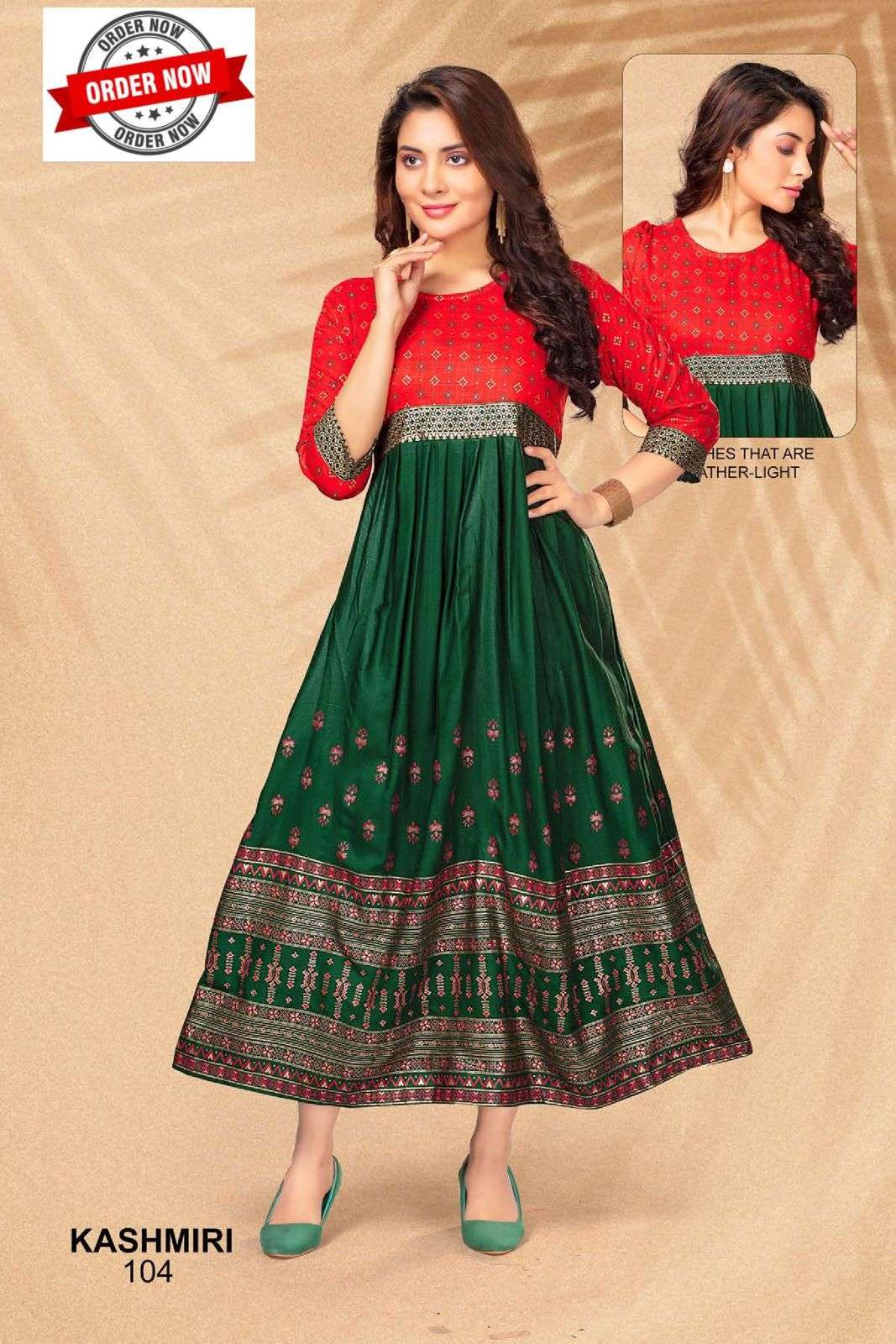 FT KASHMIRI VOL.1  Kurti manufacturers and suppliers