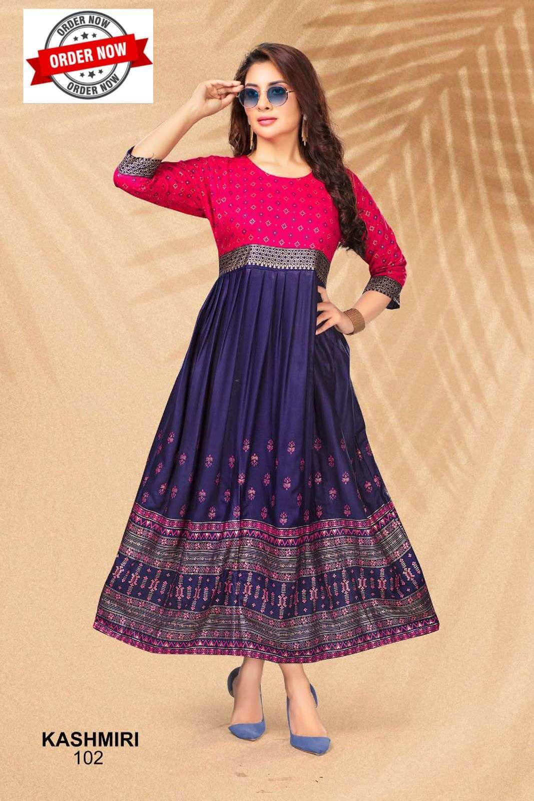 FT KASHMIRI VOL.1  Kurti manufacturers and suppliers