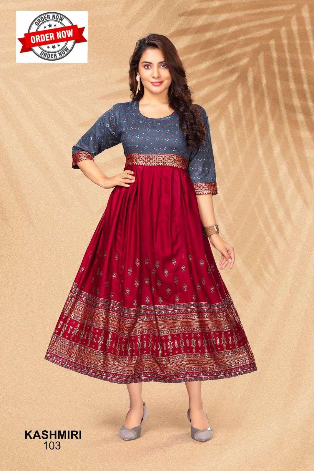 FT KASHMIRI VOL.1  Kurti manufacturers and suppliers