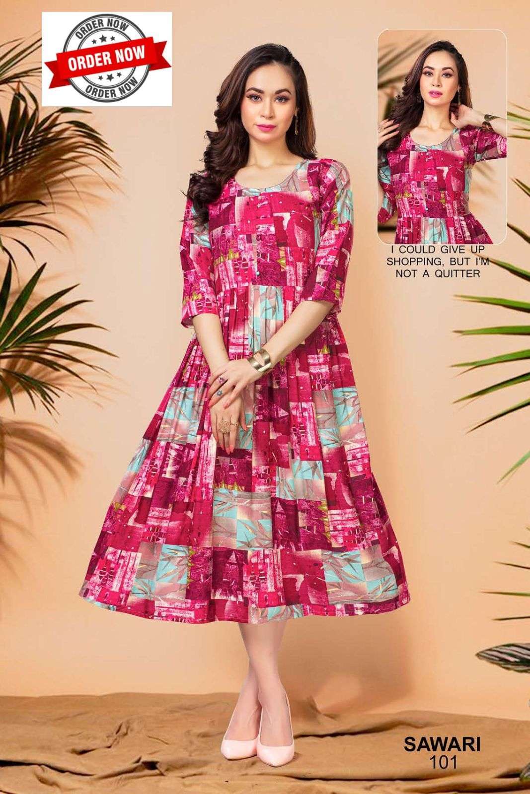 FT SAWARI VOL.1 Kurti manufacturers for boutiques