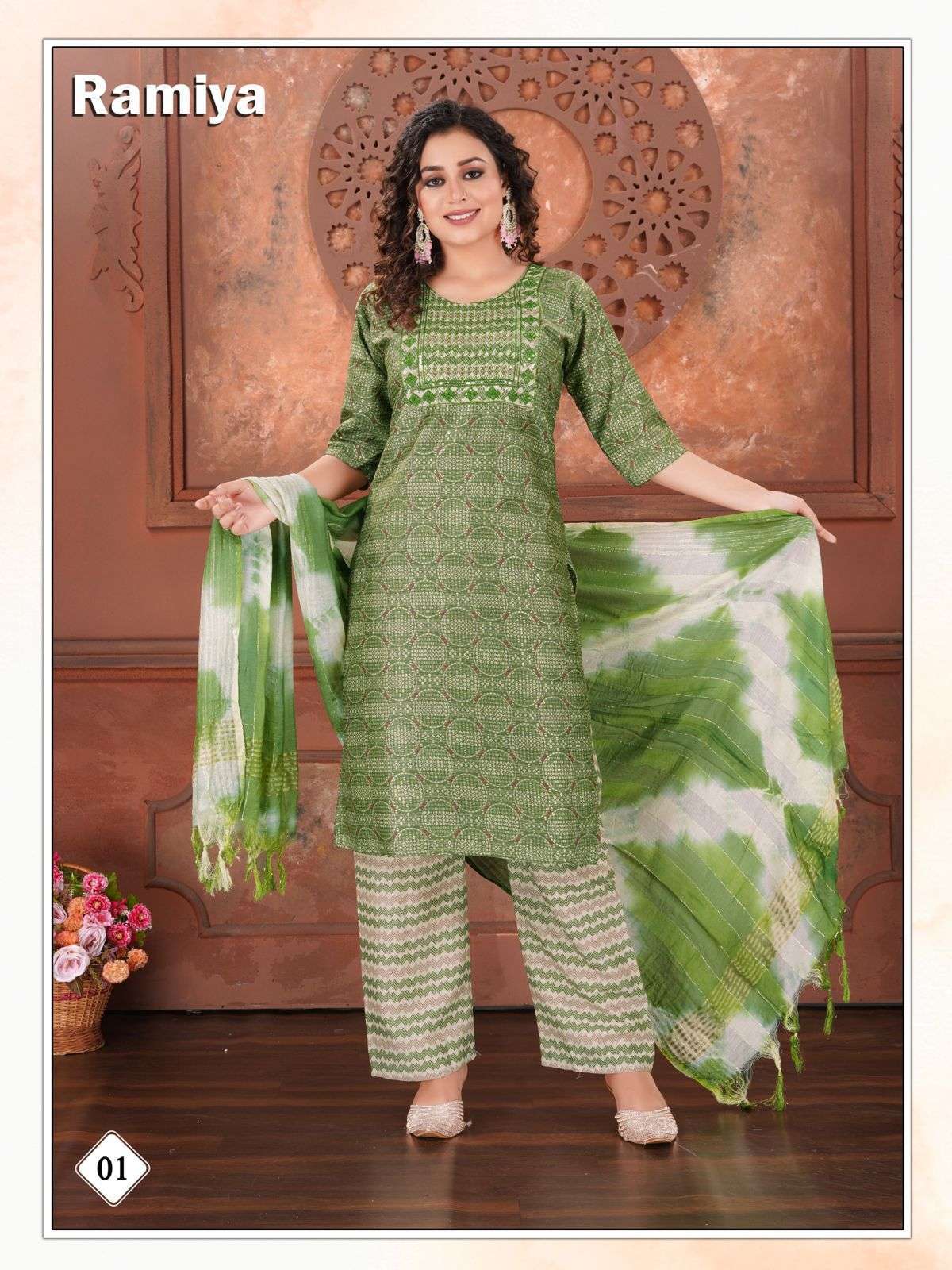 GOLDEN RAMIYA Vol -1 Surat rayon kurtis wholesale