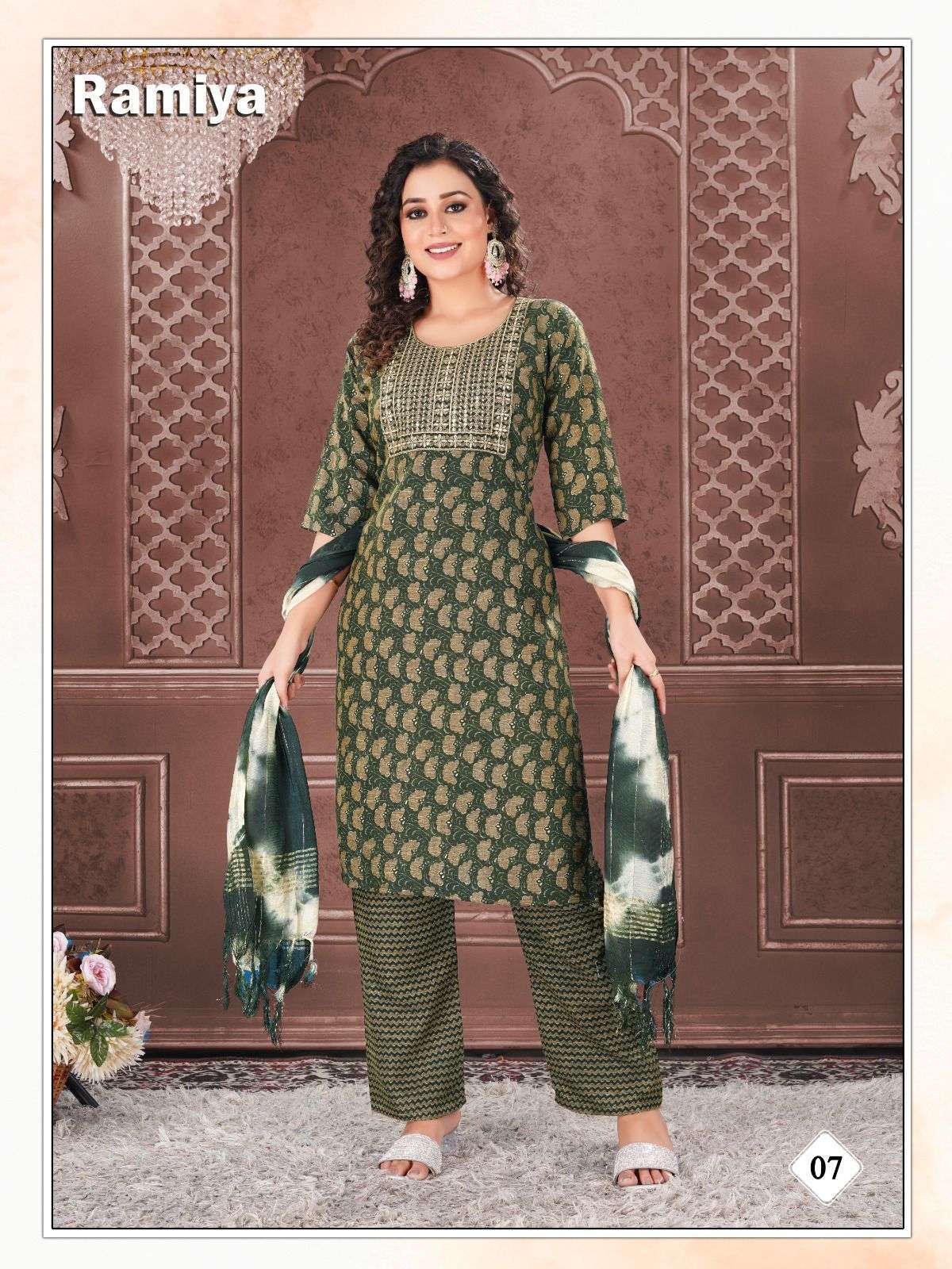 GOLDEN RAMIYA Vol -1 Surat rayon kurtis wholesale