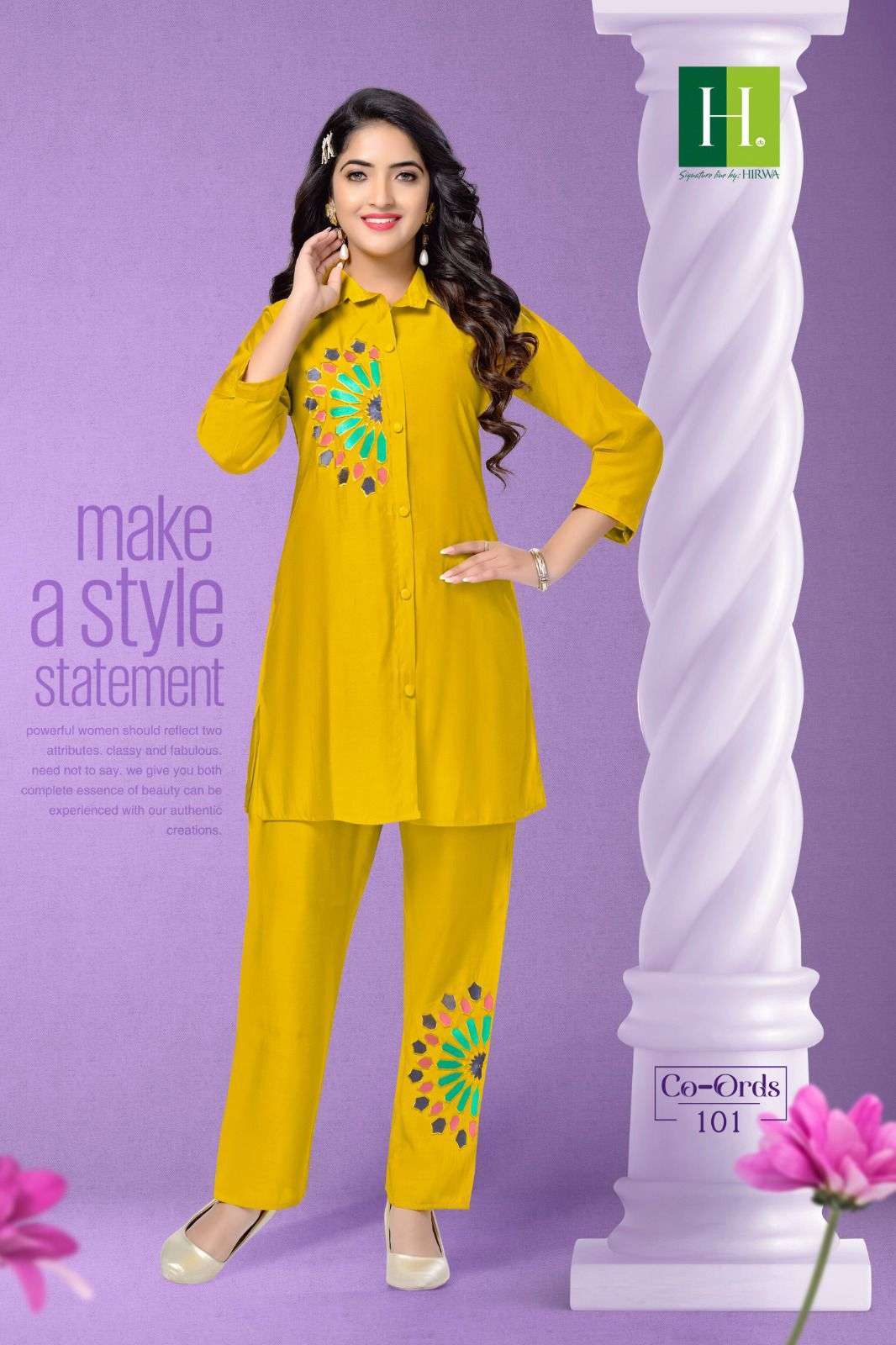 HIRWA Co-Ords Surat kurtis online