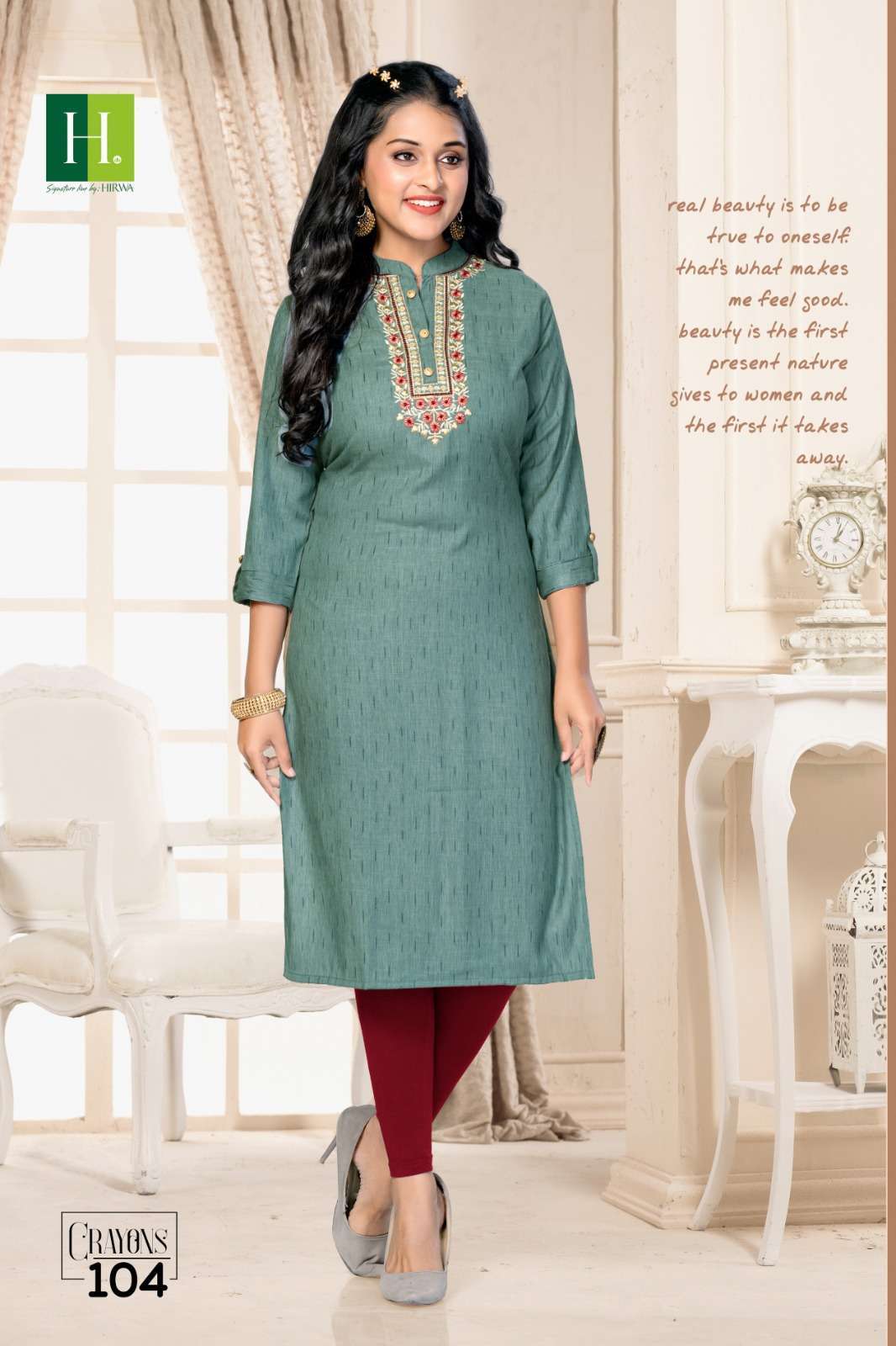 HIRWA CRAYONS Kurti manufacturer list