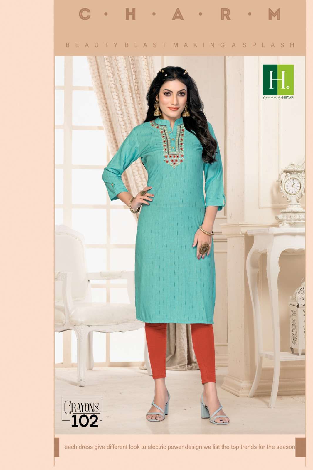 HIRWA CRAYONS Kurti manufacturer list