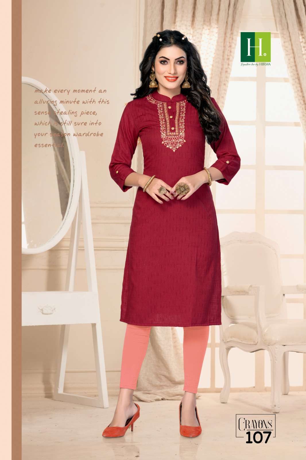 HIRWA CRAYONS Kurti manufacturer list