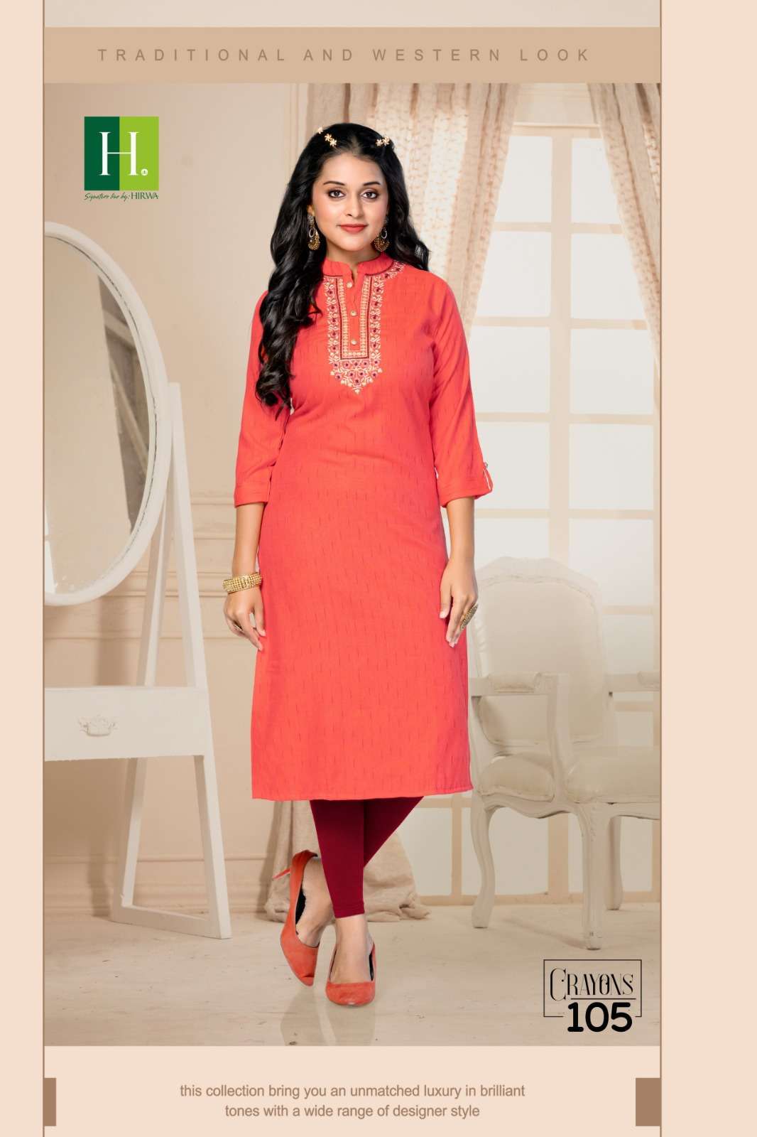 HIRWA CRAYONS Kurti manufacturer list