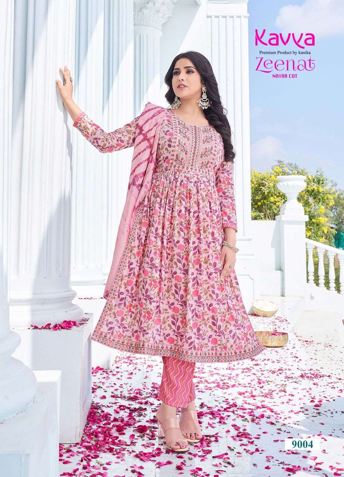 KAVYA ZEENAT VOL 9 Surat textile market kurtis