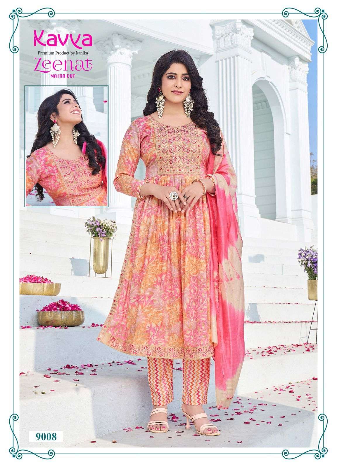 KAVYA ZEENAT VOL 9 Surat textile market kurtis