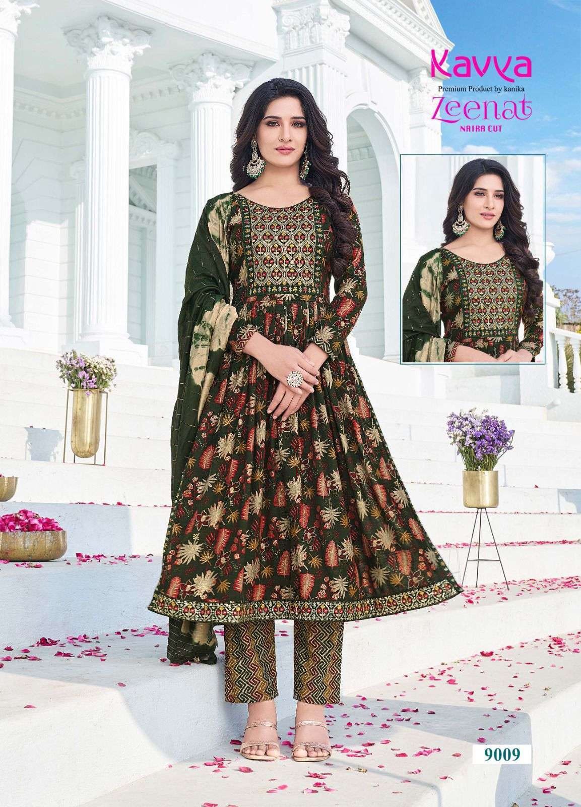 KAVYA ZEENAT VOL 9 Surat textile market kurtis