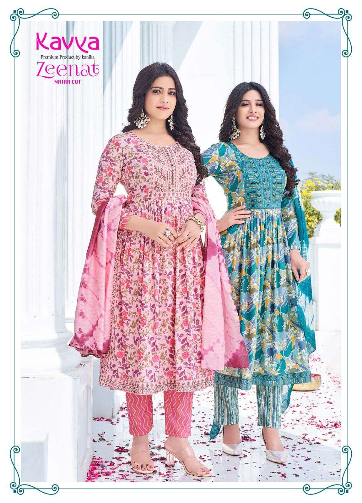 KAVYA ZEENAT VOL 9 Surat textile market kurtis