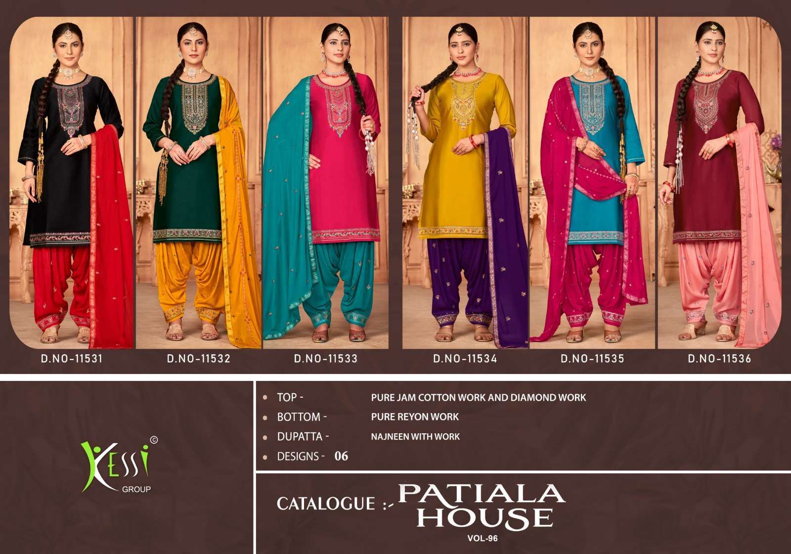 Kessi Patiala House Vol 96 Dress material suppliers in Ahmedabad