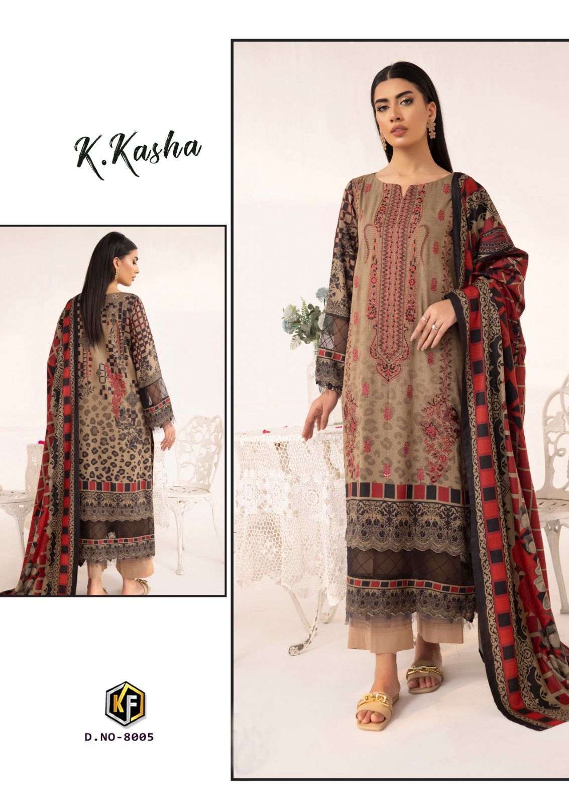 Keval K Kasha Vol 8 Dress Material for retail shop in Surat