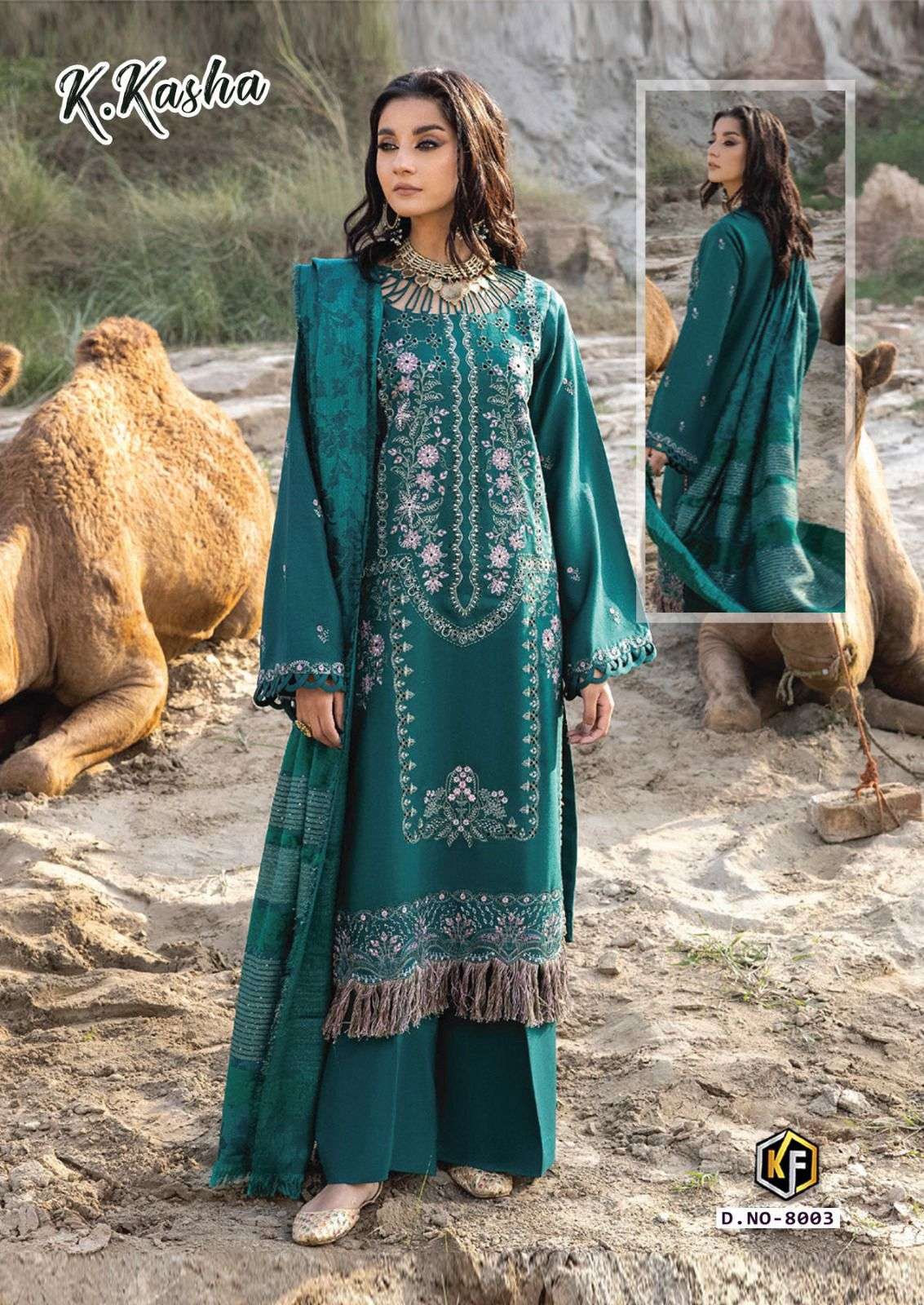 Keval K Kasha Vol 8 Dress Material for retail shop in Surat