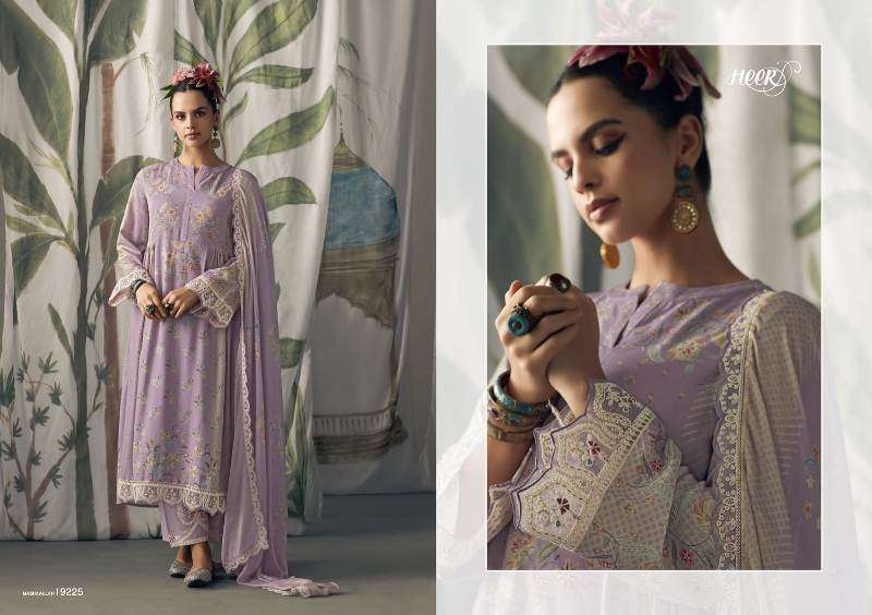 Kimora Heer Mashaallah Printed Muslin Dress Material wholesalers in Surat