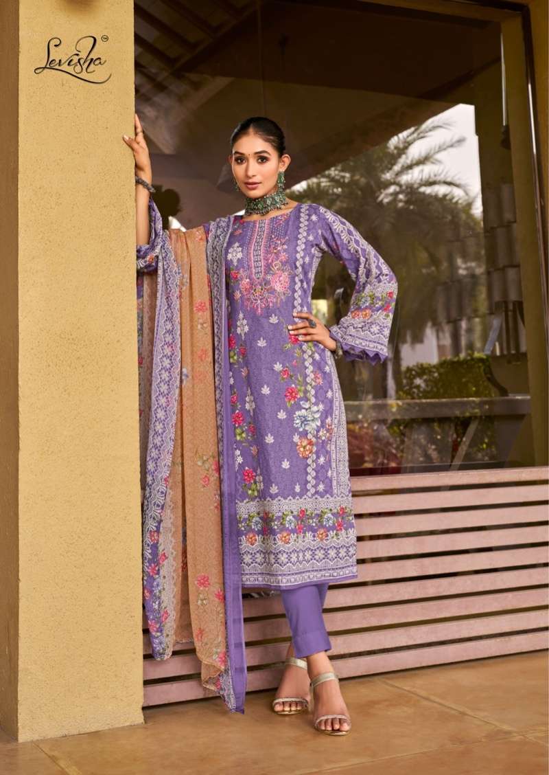 Levisha Shehnaz 1 Chiffon Dupatta  Surat Dress Material Online
