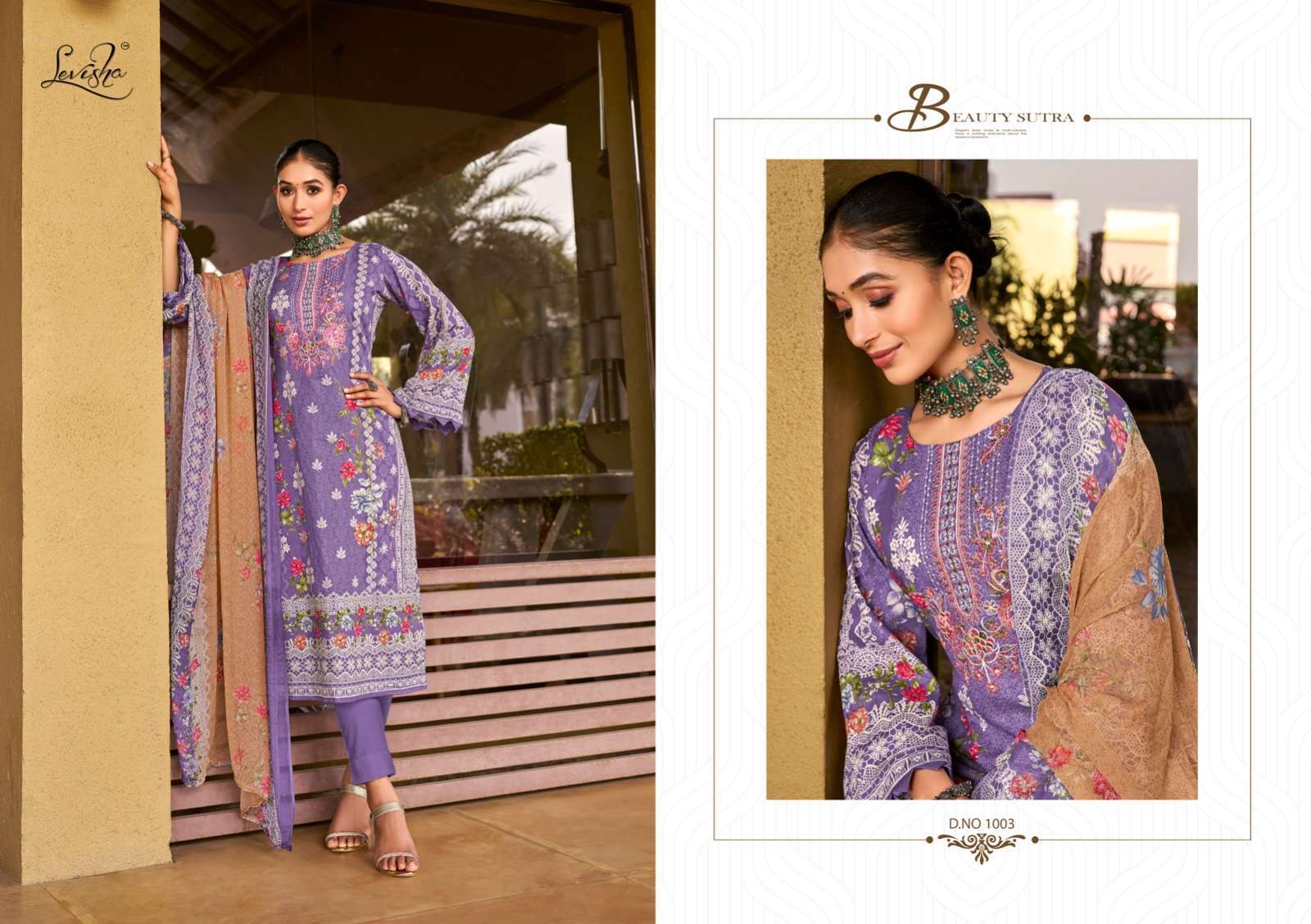 Levisha Shehnaz 1 Chiffon Dupatta  Surat Dress Material Online