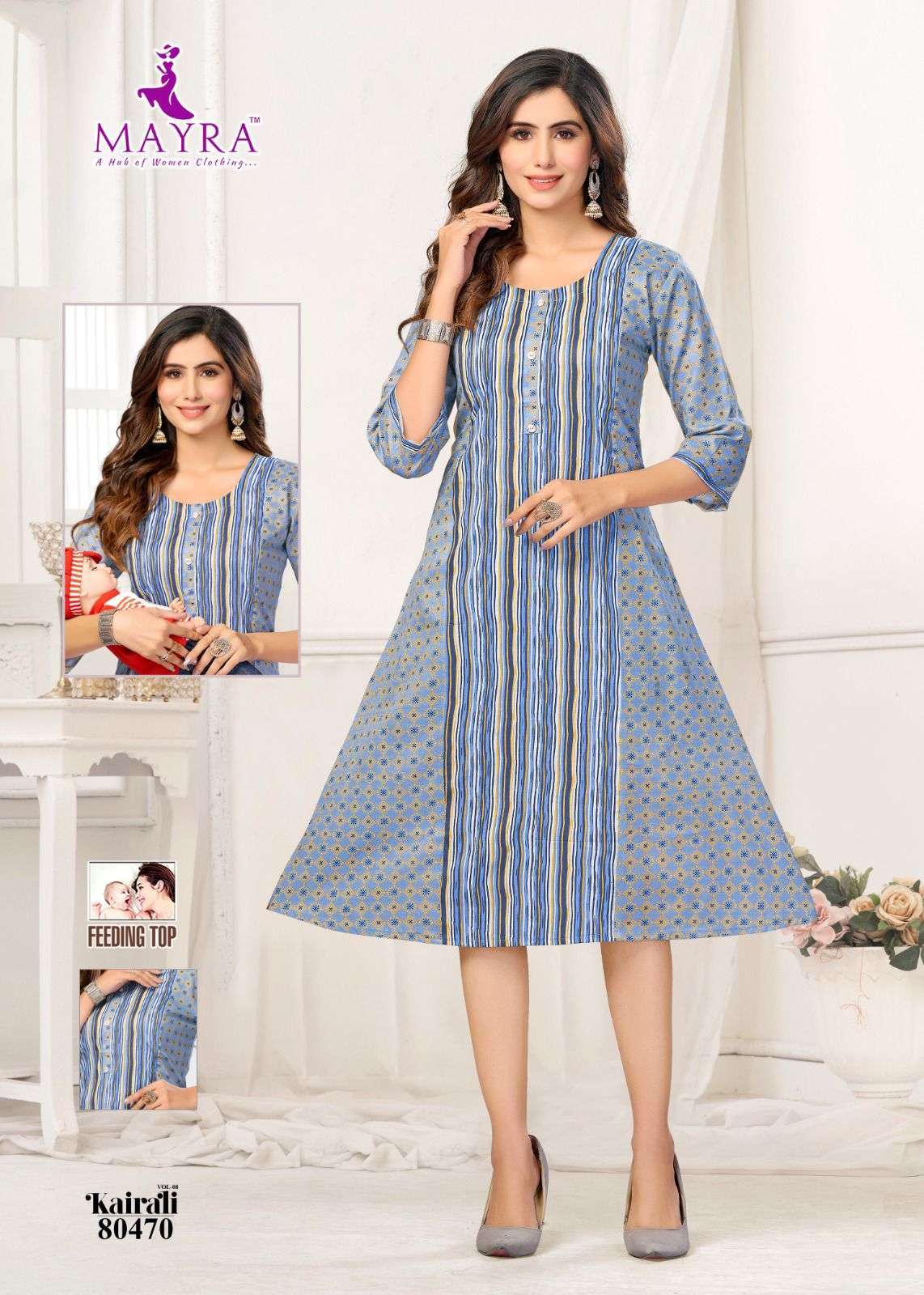 MAYRA KARALI VOL-8 Ladies kurti wholesale