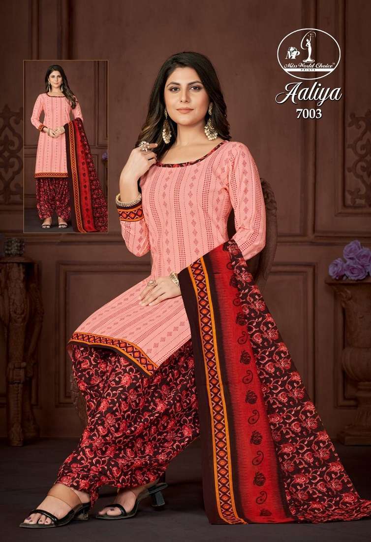Miss World Aaliya Vol-7 Surat dress material online