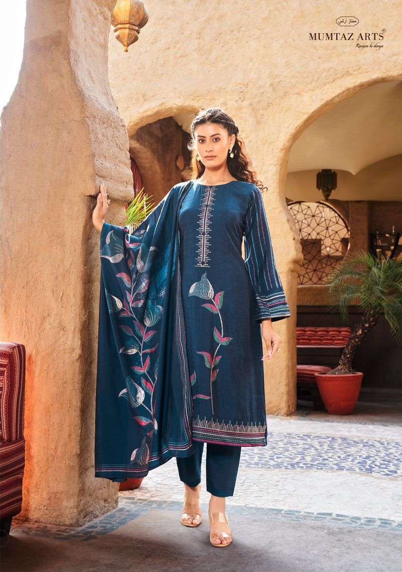 Mumtaz Rozeen Viscose Designer Wholesale Indian suits