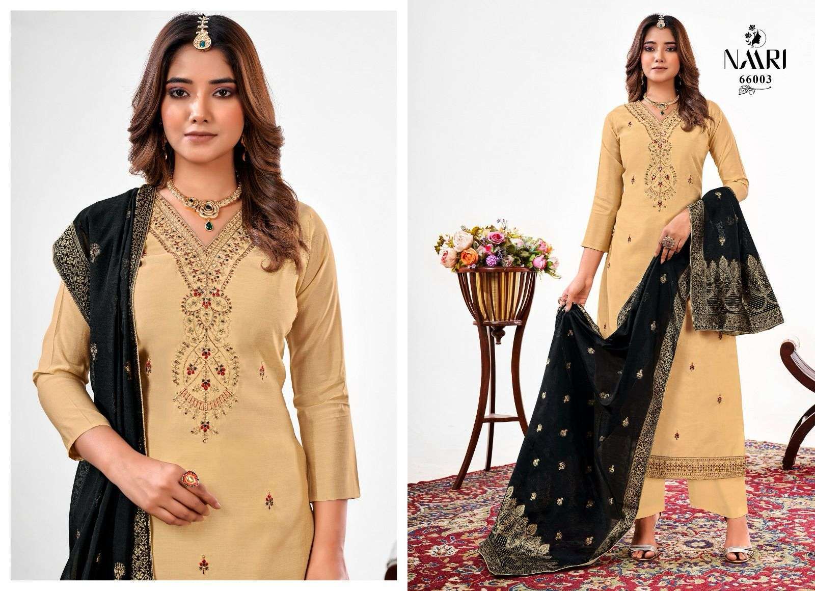 Naari Gatha Roman Silk Designer Pakistani designer lawn suits