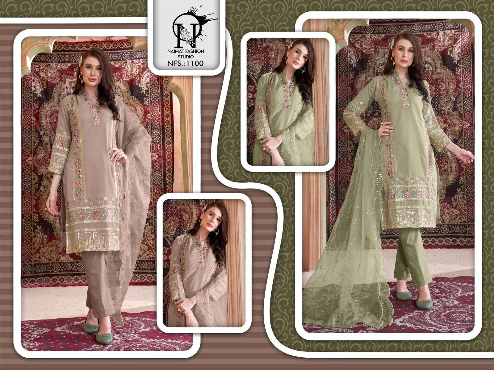 Naimat Fashion Studio 1100 Latest Affordable Salwar Kameez suppliers in Ahmedabad