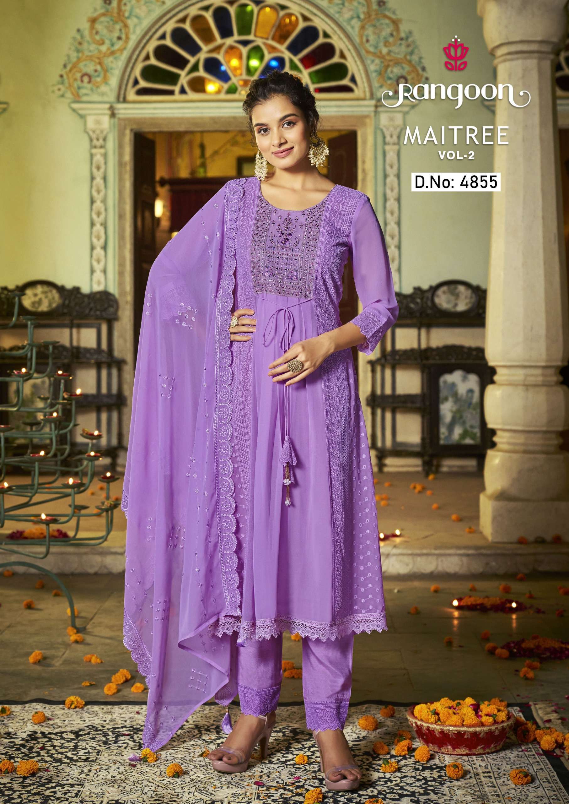 Rangoon MAITREE VOl-02 . Wholesale kurti manufacturers in Surat