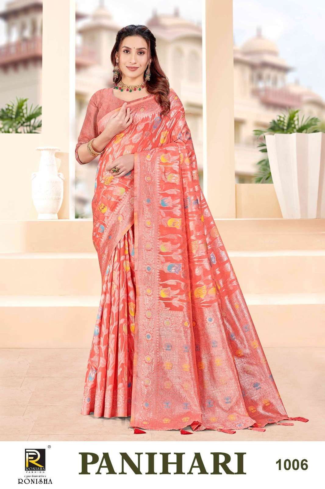 Ronisha Panihari Banarasi Silk Saree online shopping