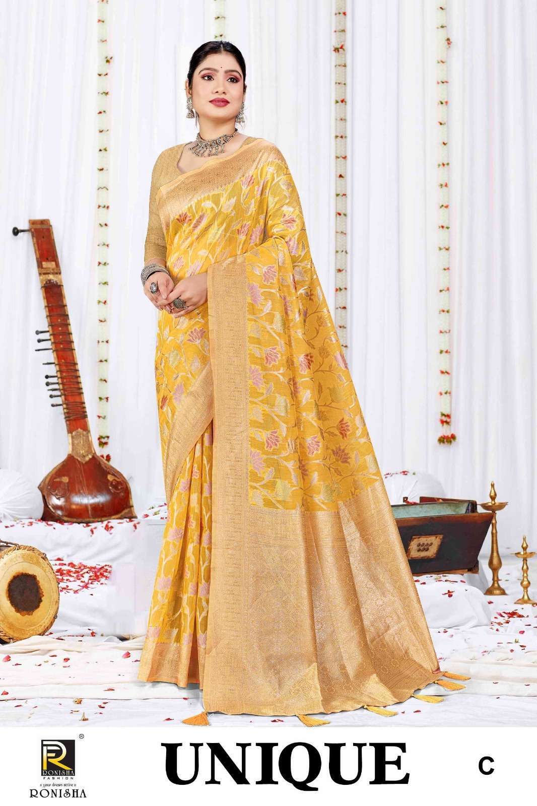 Ronisha Unique Banarasi Silk Surat  Surat sarees wholesale in Chennai