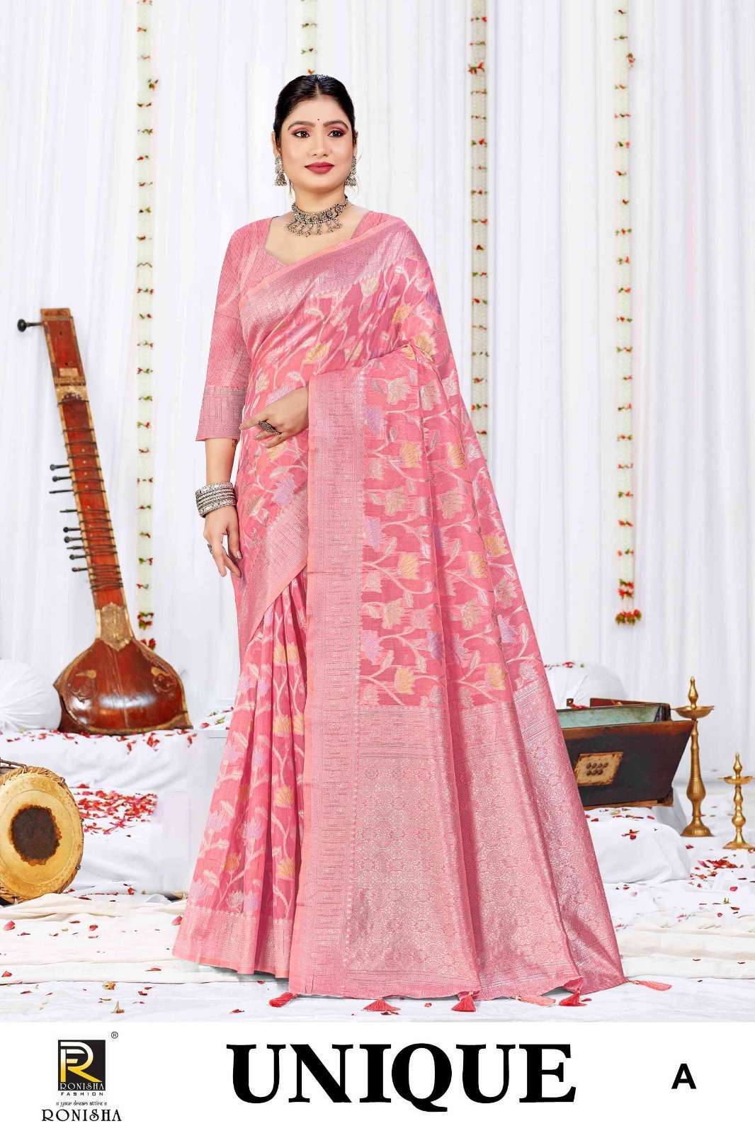 Ronisha Unique Banarasi Silk Surat  Surat sarees wholesale in Chennai