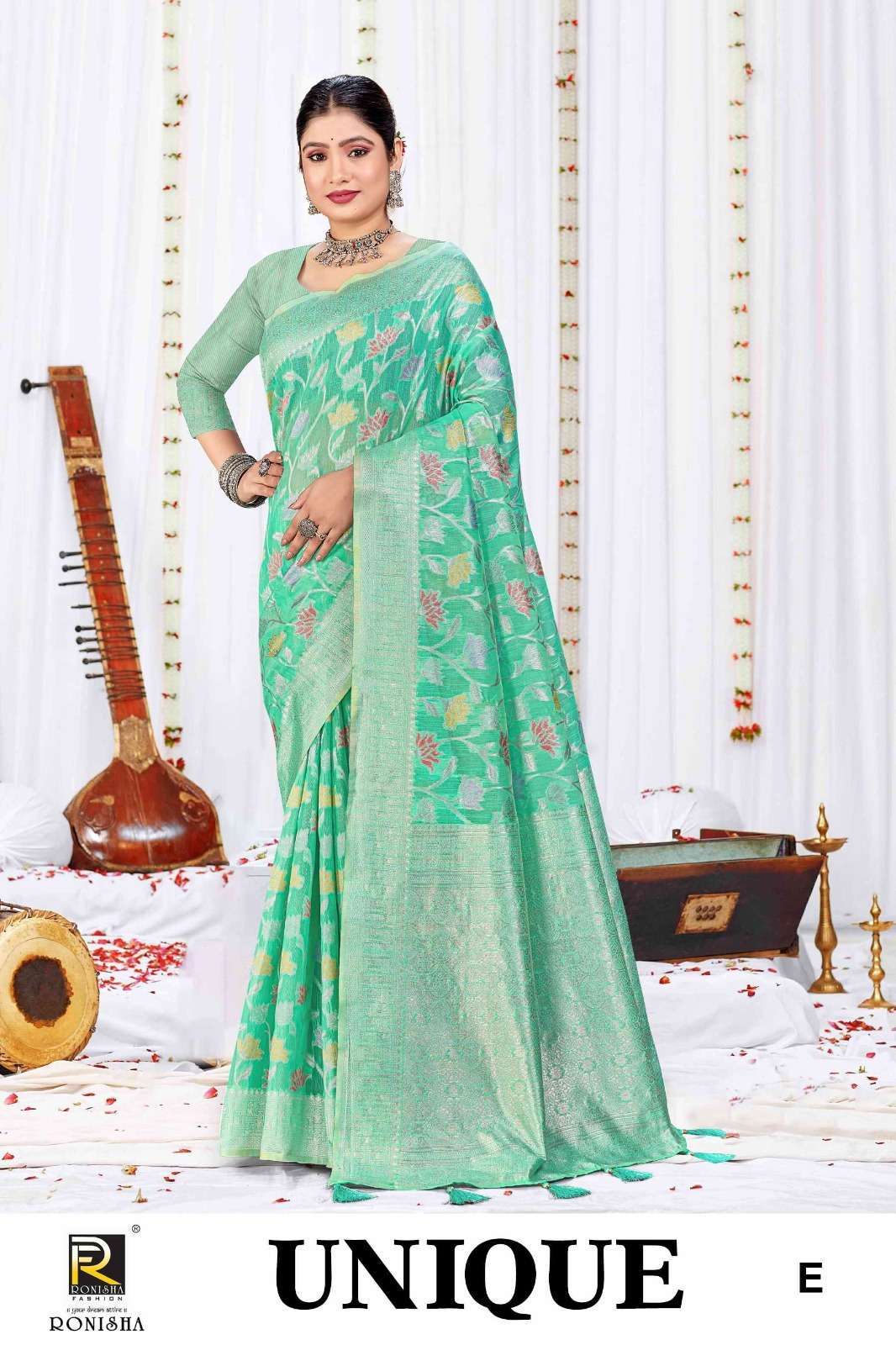 Ronisha Unique Banarasi Silk Surat  Surat sarees wholesale in Chennai