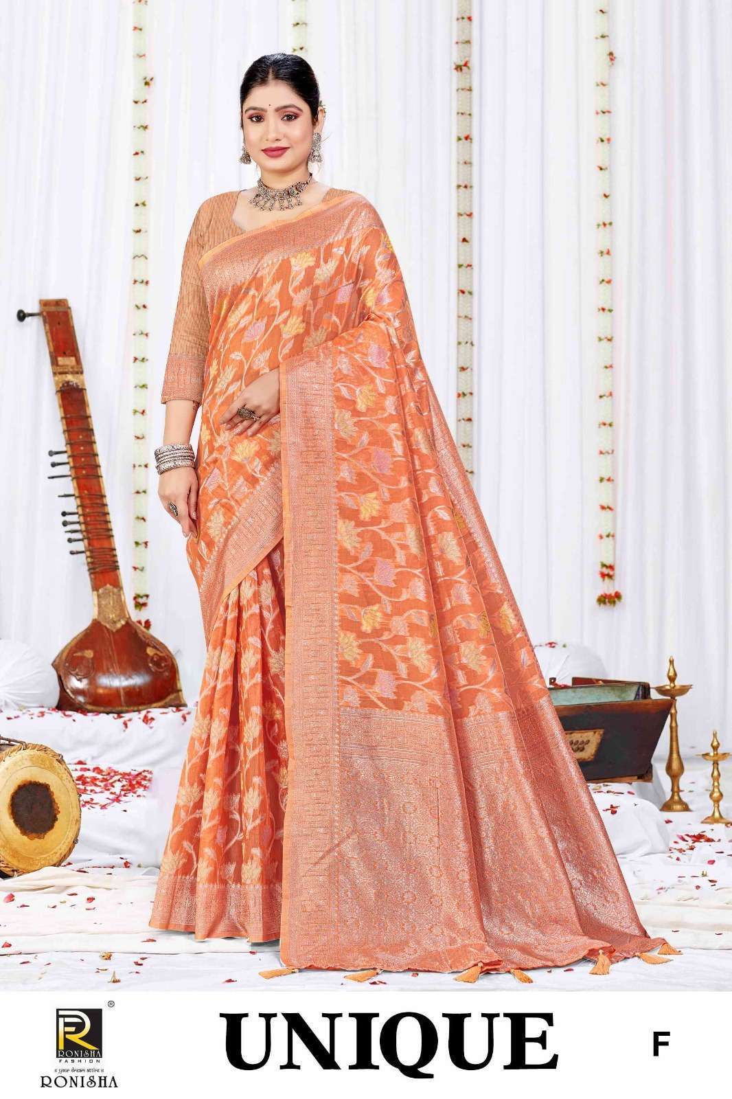 Ronisha Unique Banarasi Silk Surat  Surat sarees wholesale in Chennai