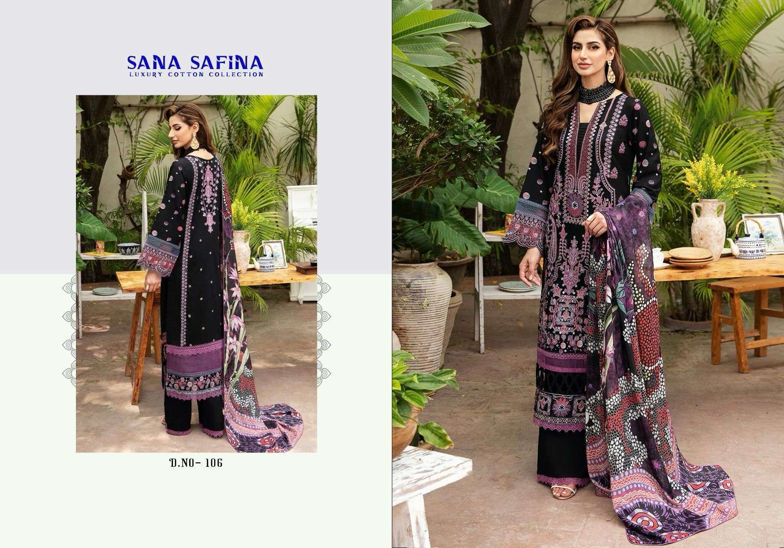 Sana Safina Vol 1 Luxury Cotton Karachi Wholesale dress material suppliers