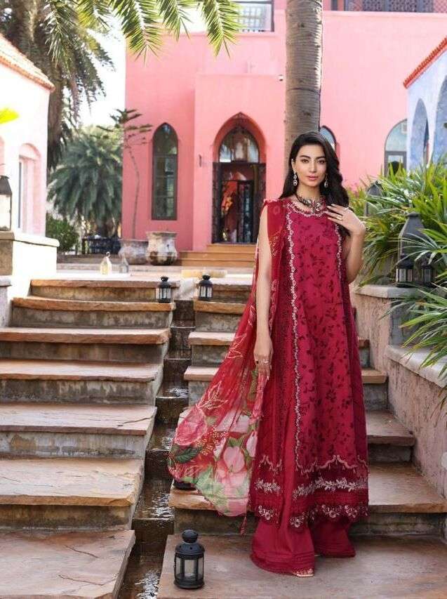Saniya Noor Chikankari Vol 01 Embroidered Cotton Salwar Kameez manufacturers