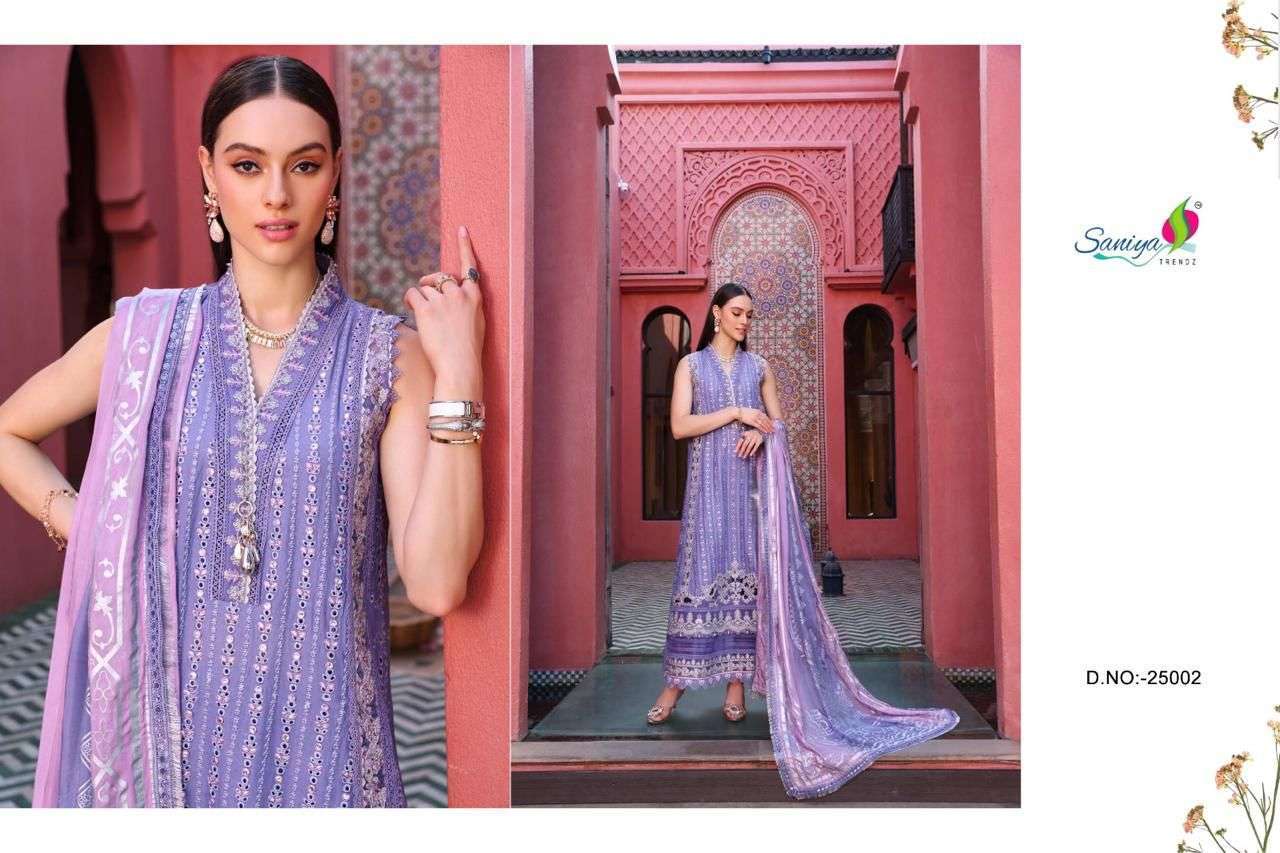 Saniya Noor Chikankari Vol 01 Embroidered Cotton Salwar Kameez manufacturers