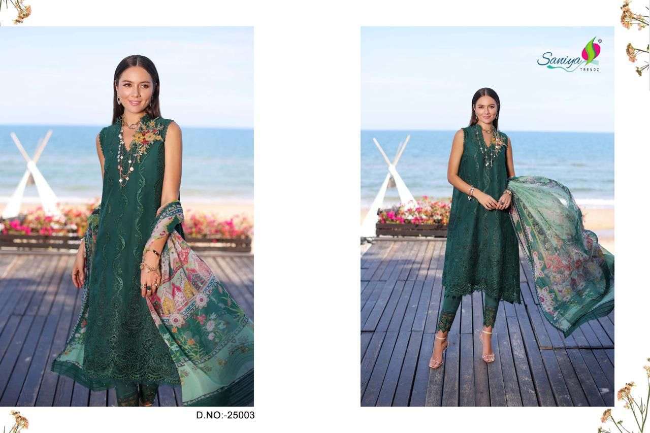 Saniya Noor Chikankari Vol 01 Embroidered Cotton Salwar Kameez manufacturers