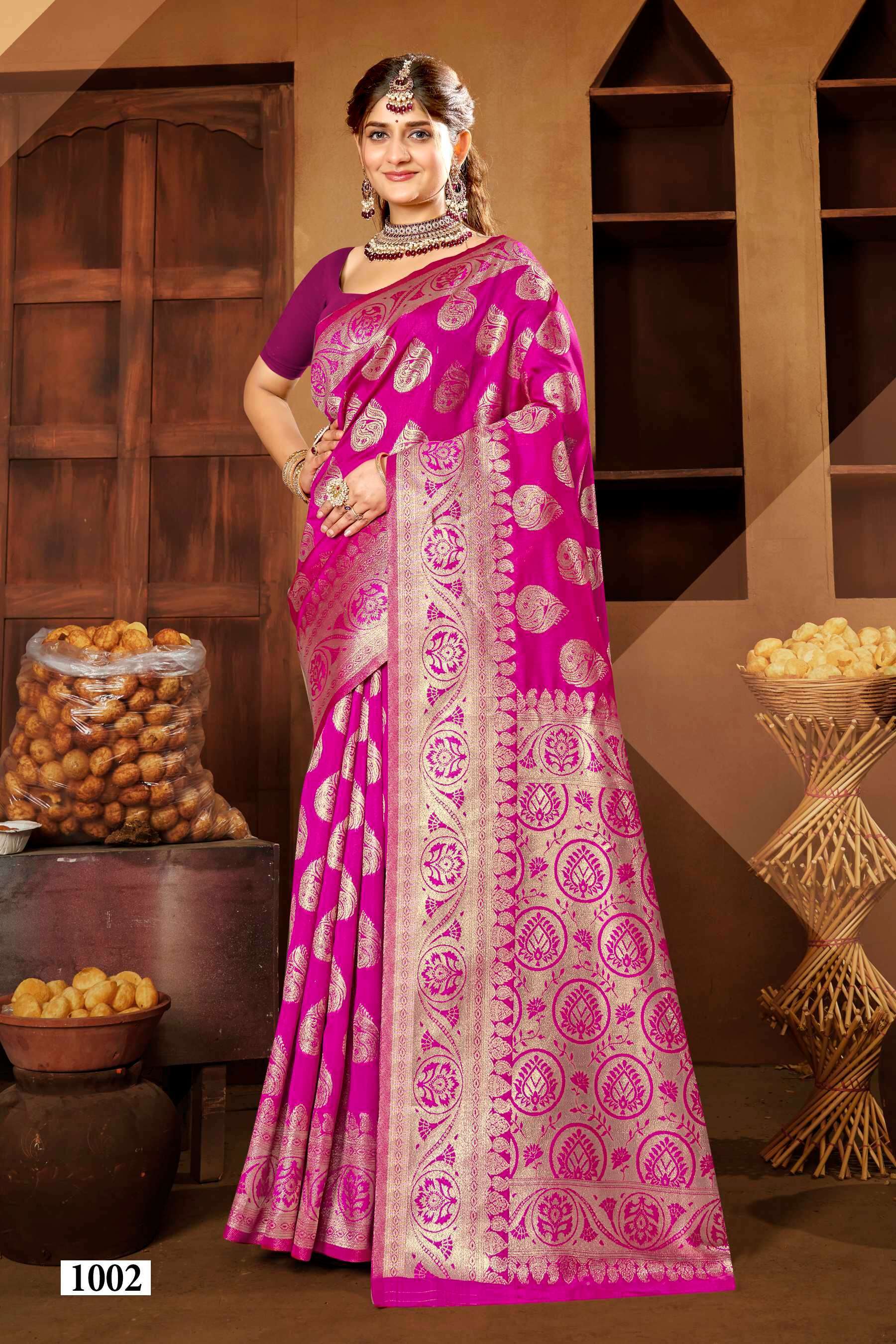 Saroj Resham Silk Vol - 2 Soft Silk Saree With Rich Pallu Silk Designer sarees wholesale
