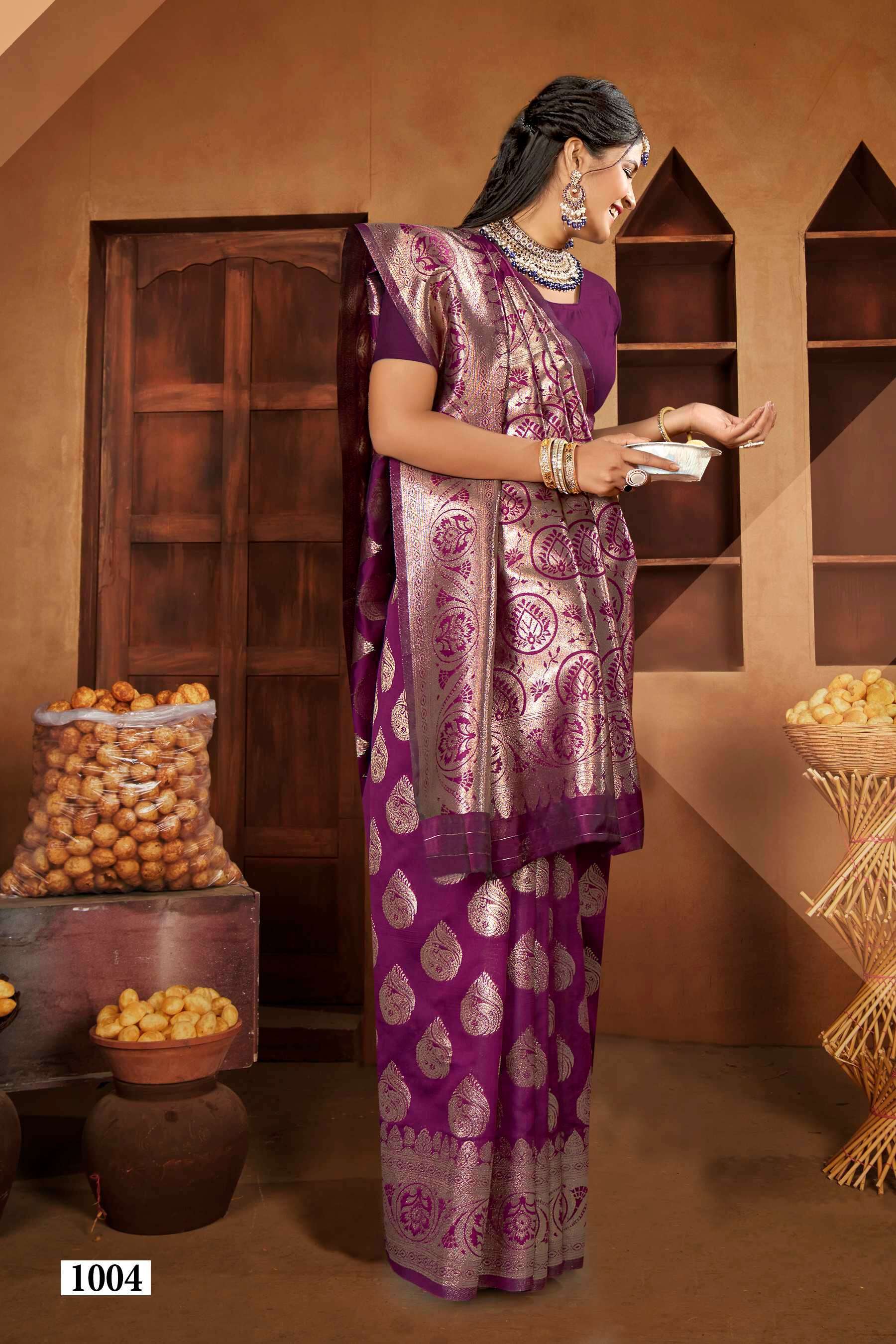 Saroj Resham Silk Vol - 2 Soft Silk Saree With Rich Pallu Silk Designer sarees wholesale