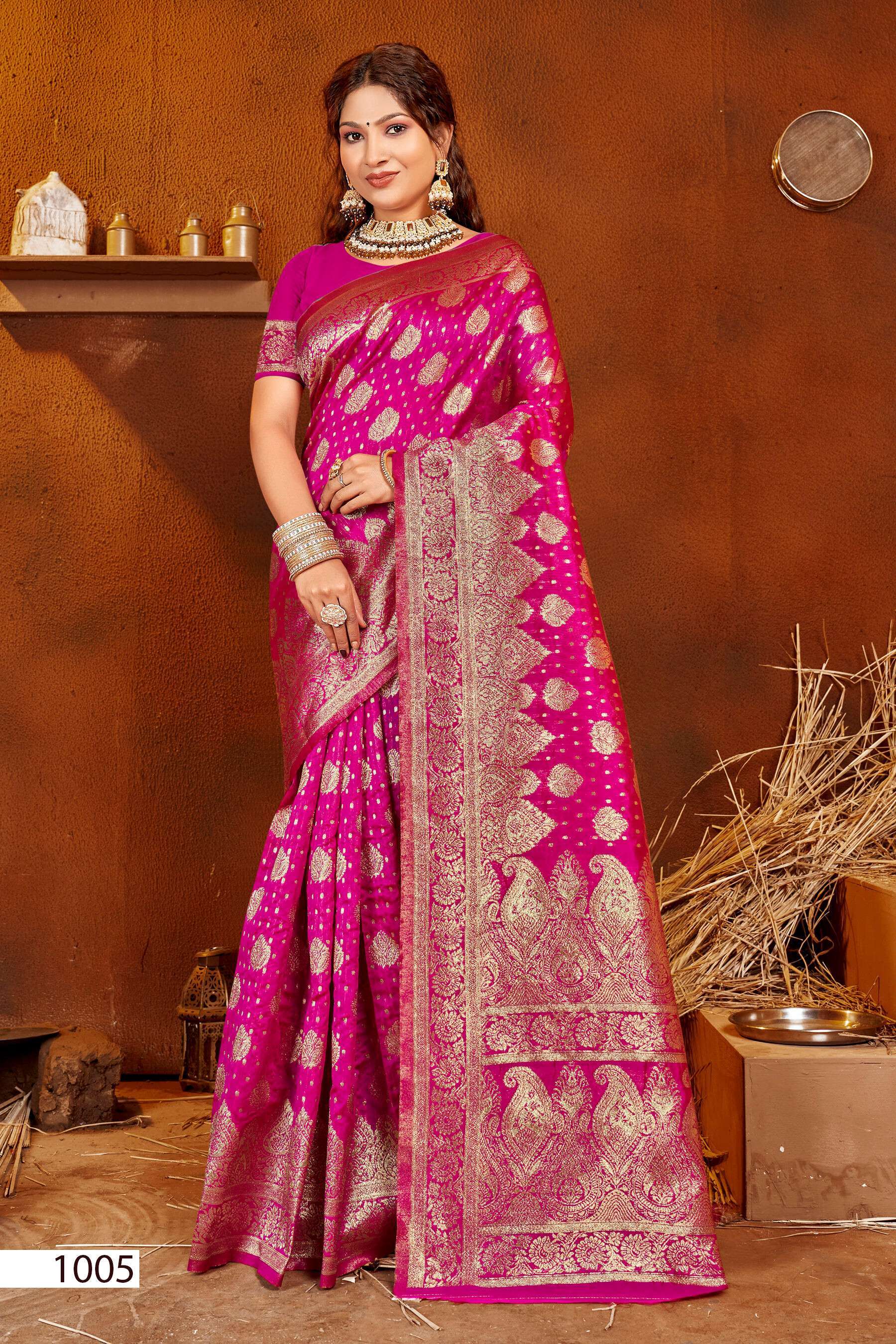 Saroj Resham Silk Vol - 3 Soft Silk Saree With Rich Pallu Saree wholesale price list