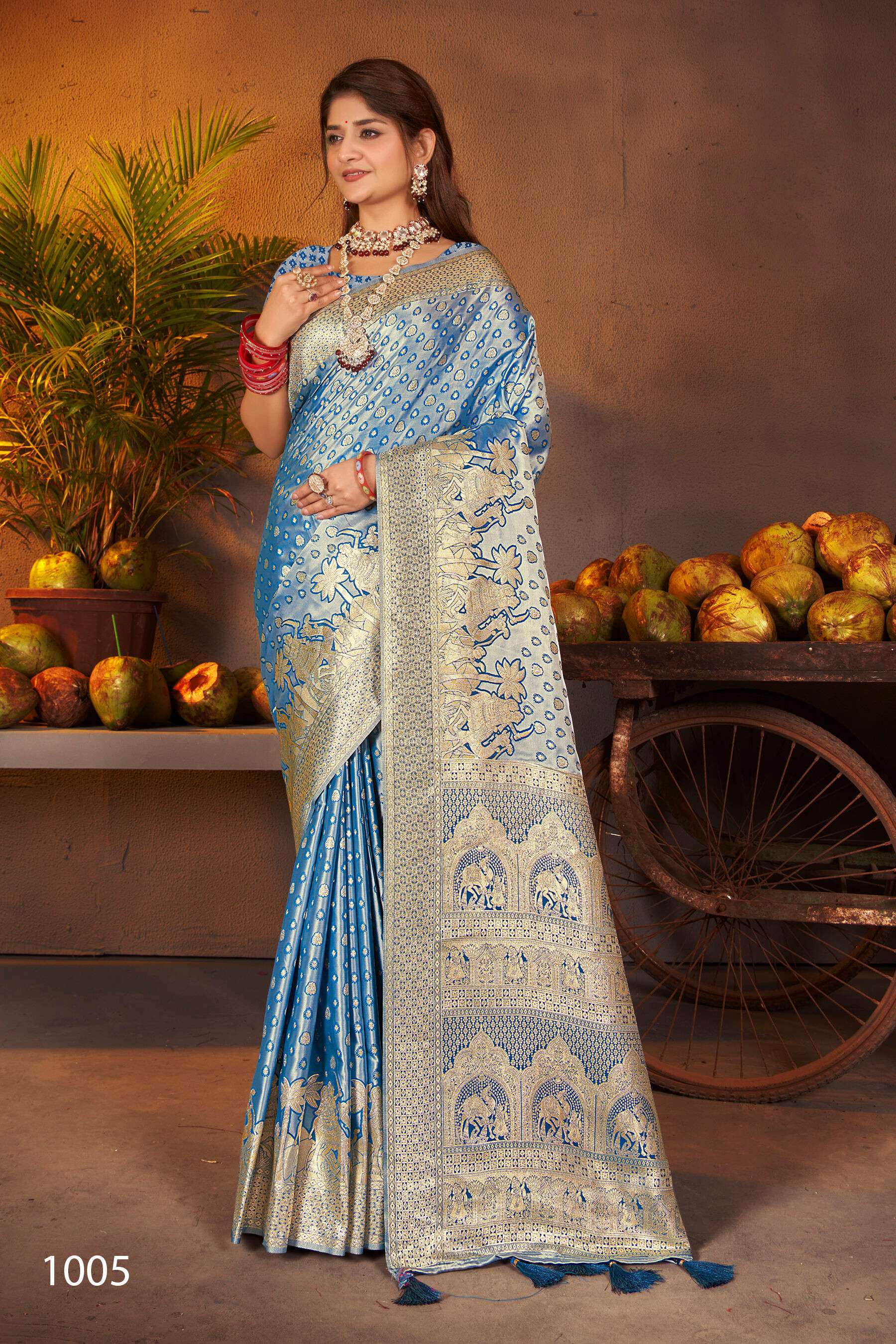 Saroj Shreemati - 1 Soft Satin  Surat saree suppliers