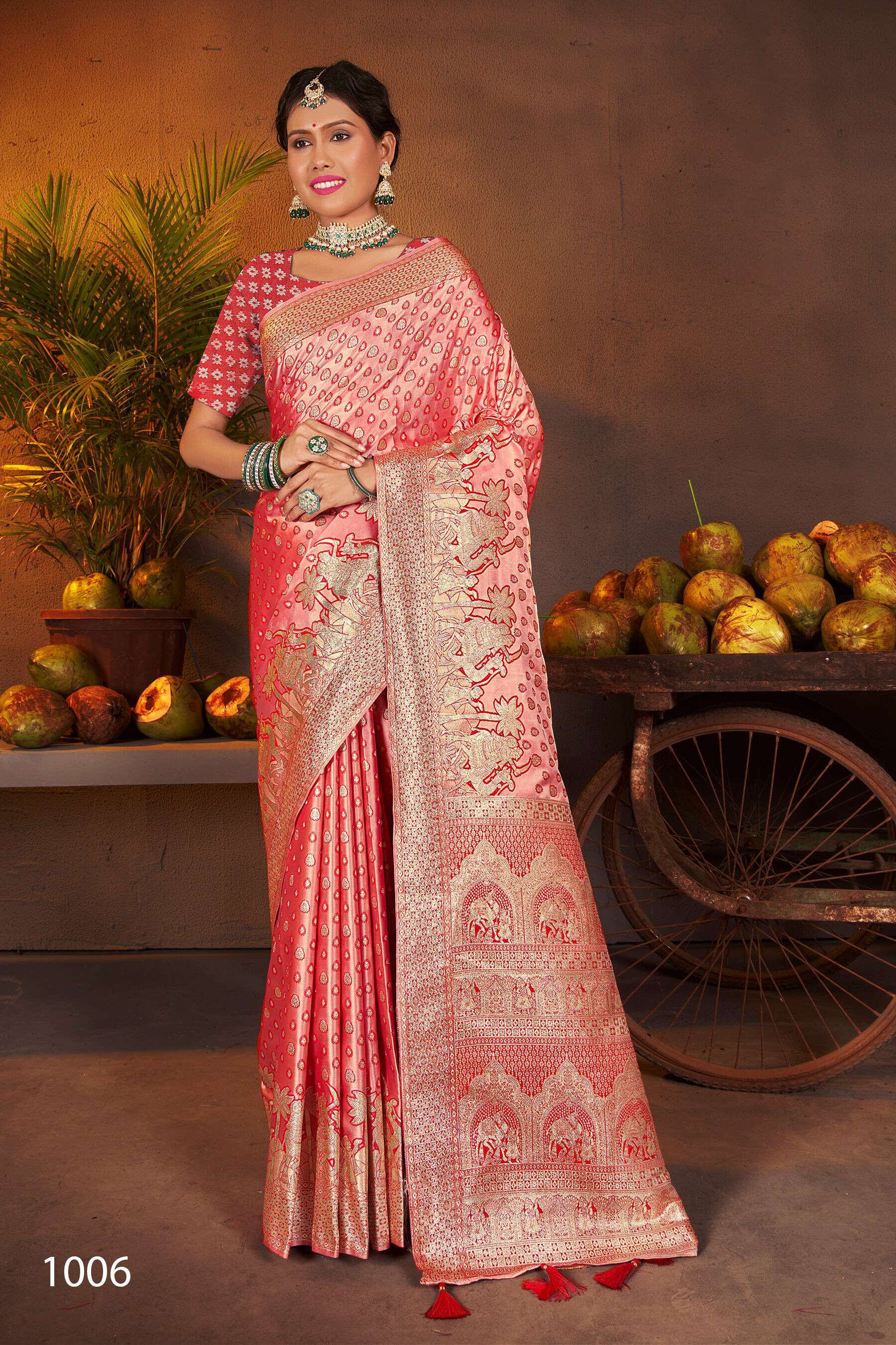Saroj Shreemati - 1 Soft Satin  Surat saree suppliers
