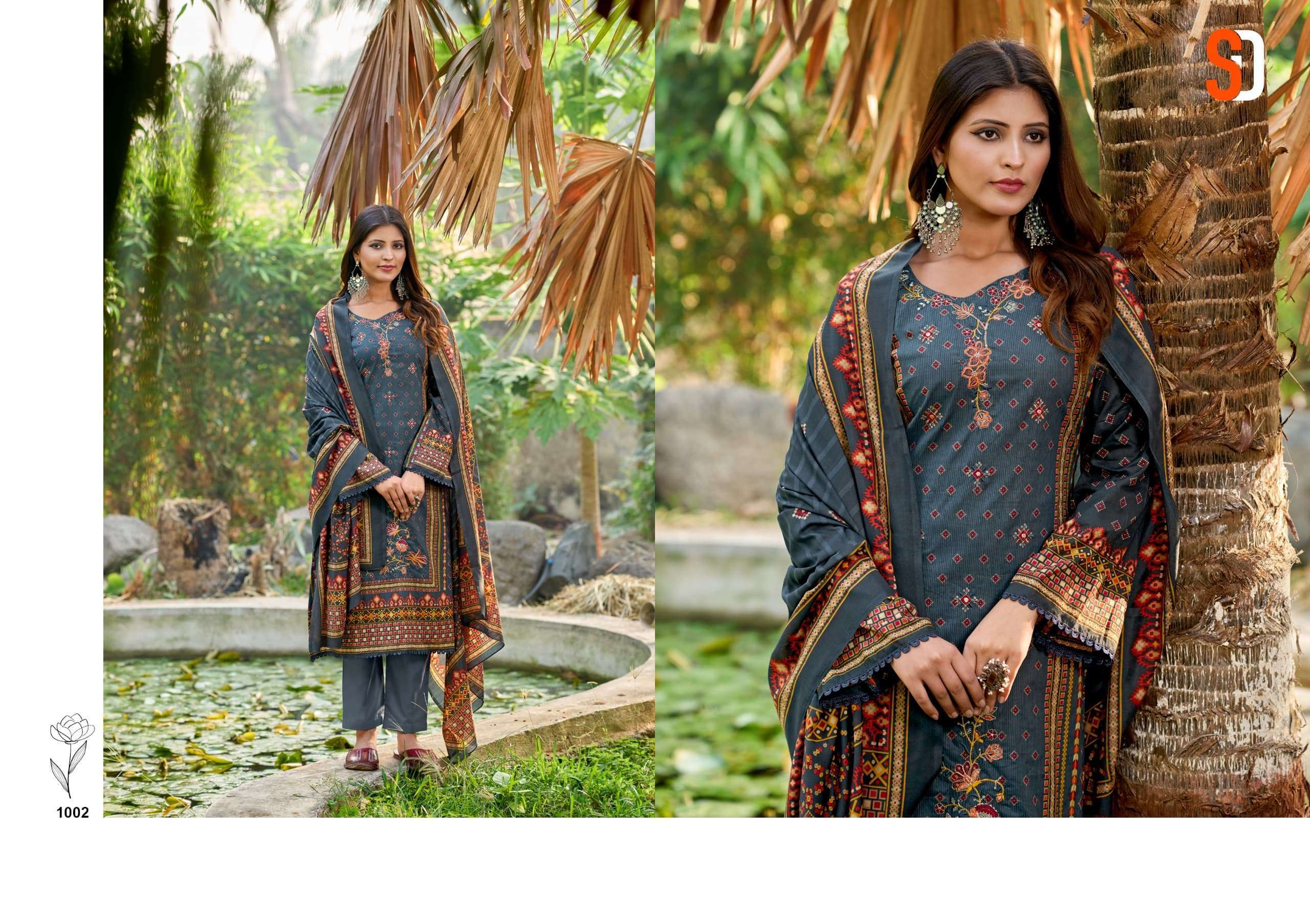 Shraddha Bin Saeed Lawn Vol 6 Pakistani Lawn Suits Wholesale in Surat