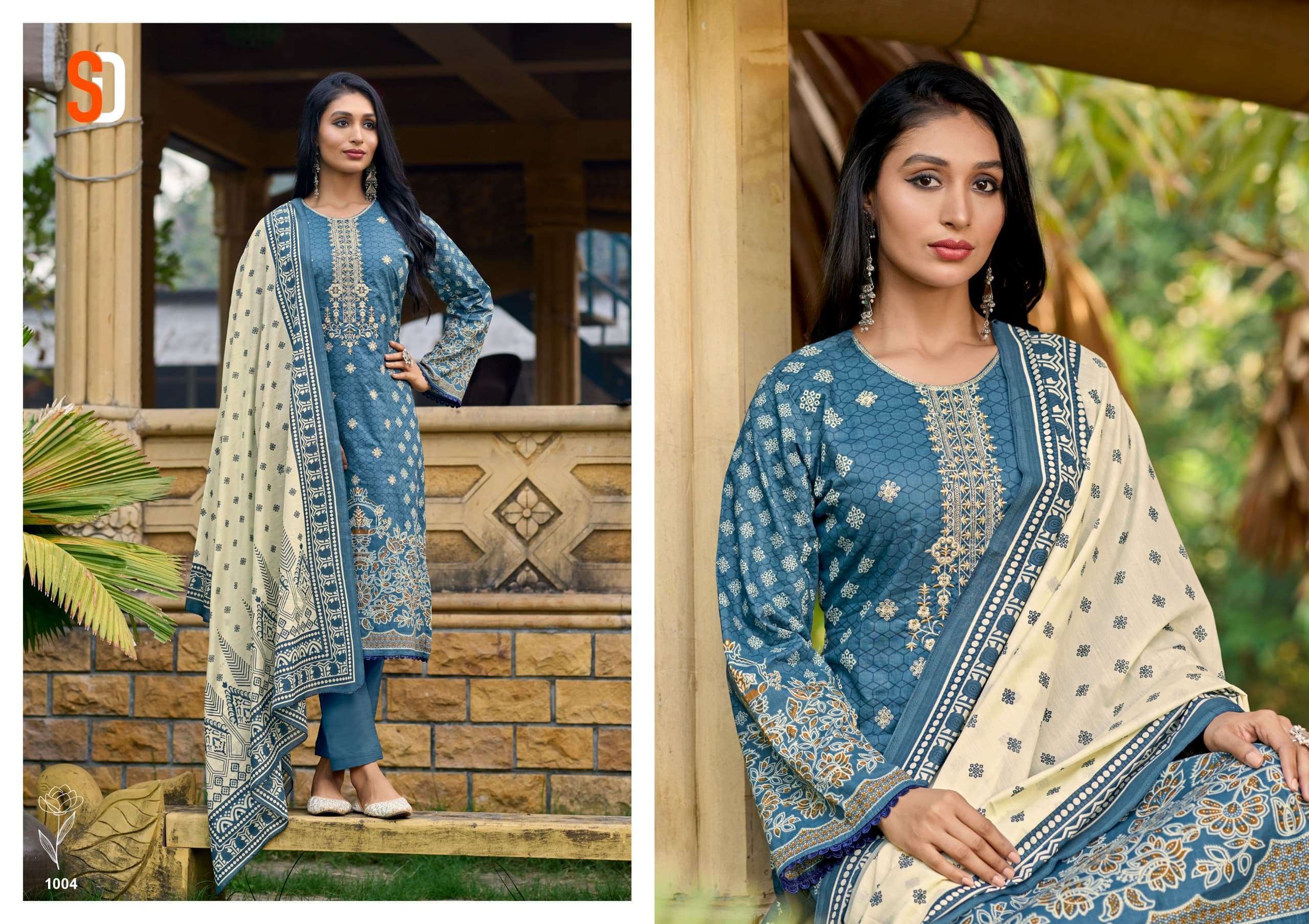 Shraddha Bin Saeed Lawn Vol 6 Pakistani Lawn Suits Wholesale in Surat