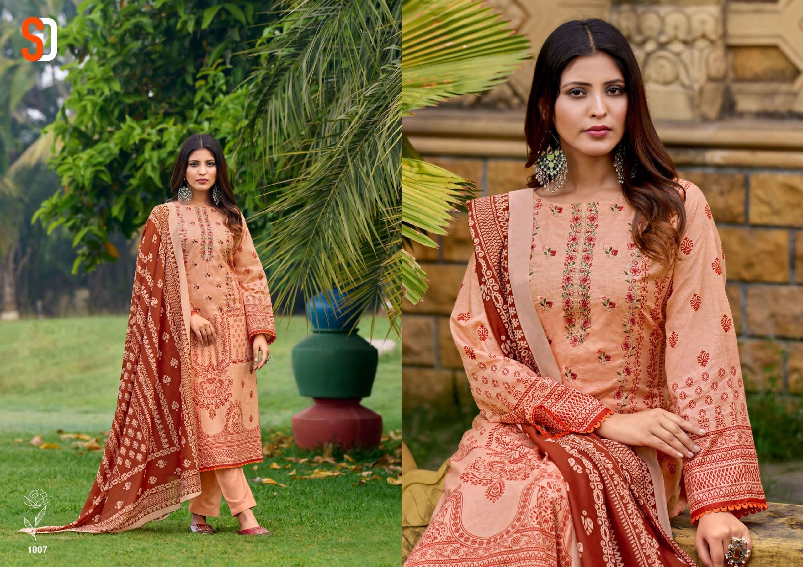 Shraddha Bin Saeed Lawn Vol 6 Pakistani Lawn Suits Wholesale in Surat